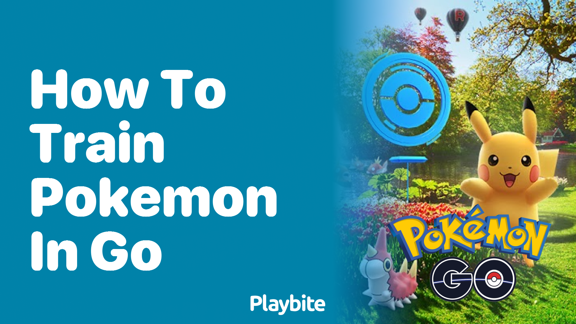 How to train in Pokemon Go - Everything you need to know