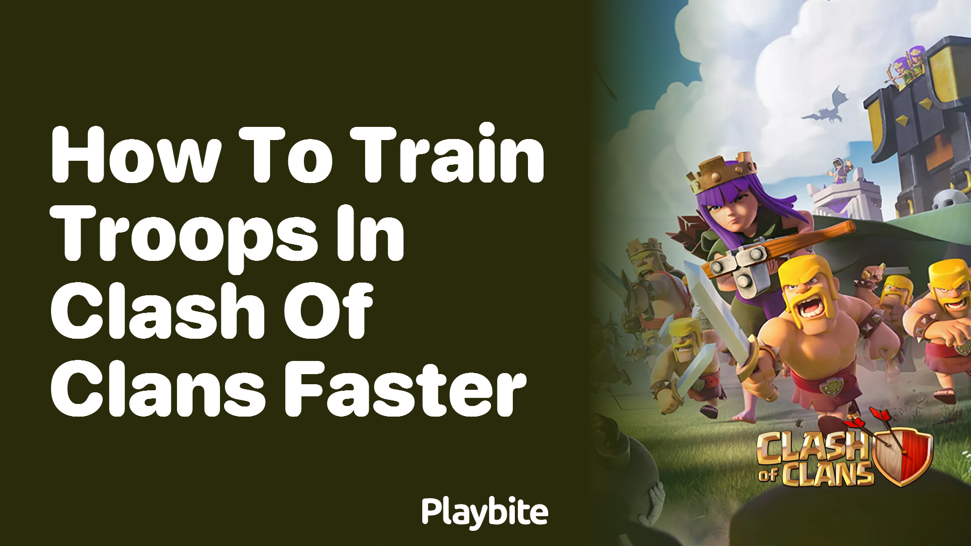 How to Train Troops in Clash of Clans Faster