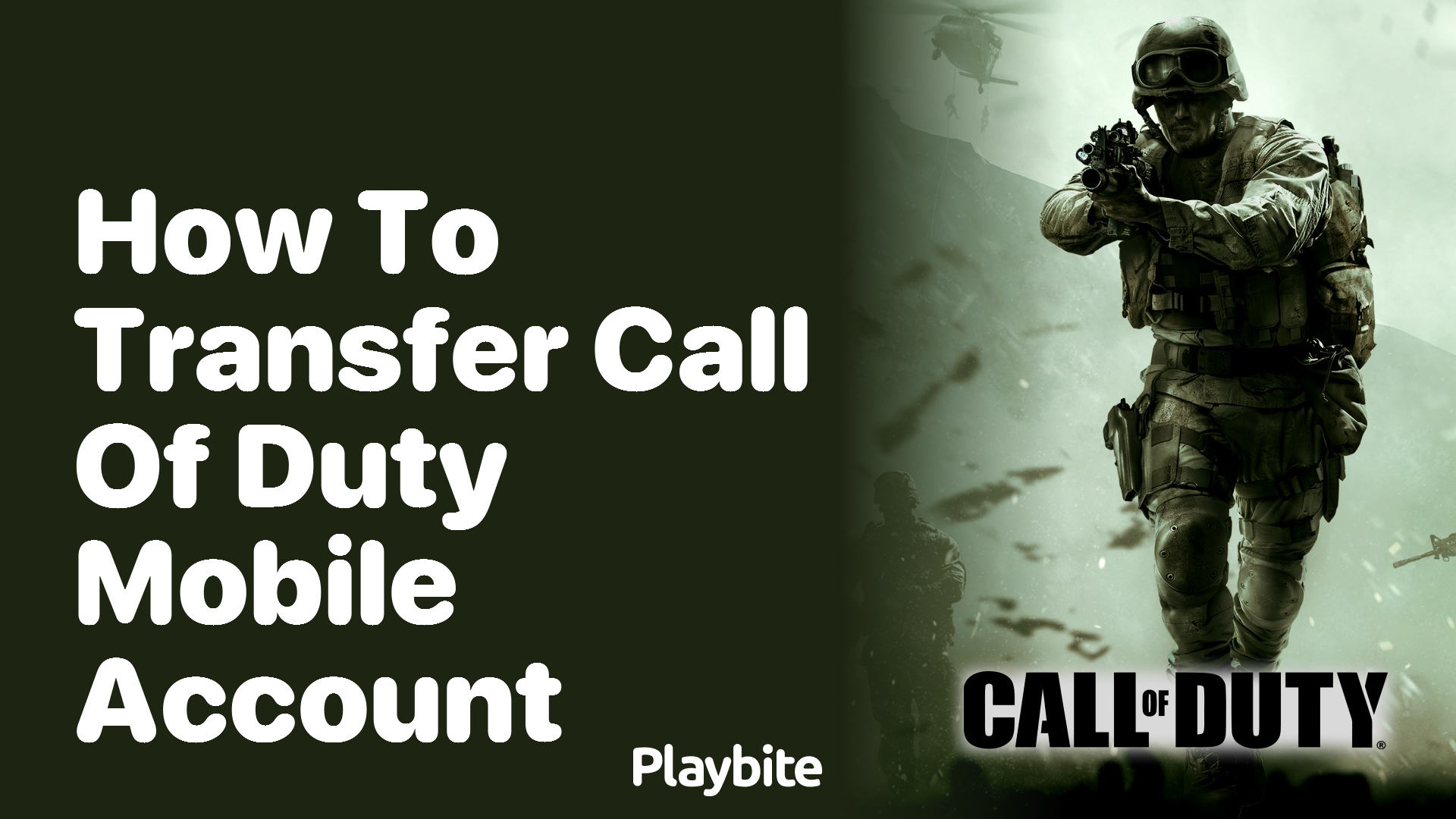 How to Transfer Your Call of Duty Mobile Account