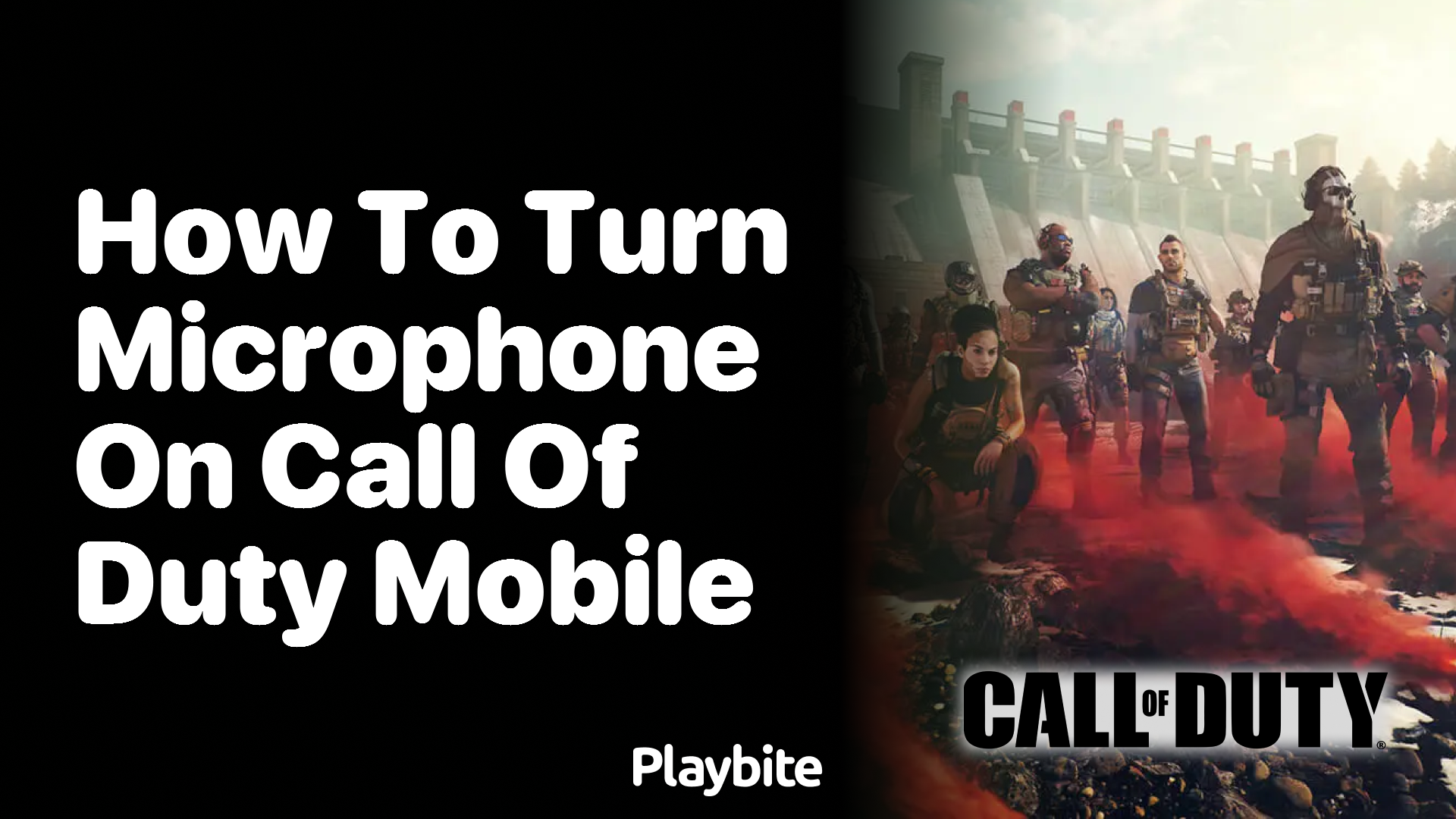 How to Turn Your Microphone On in Call of Duty Mobile