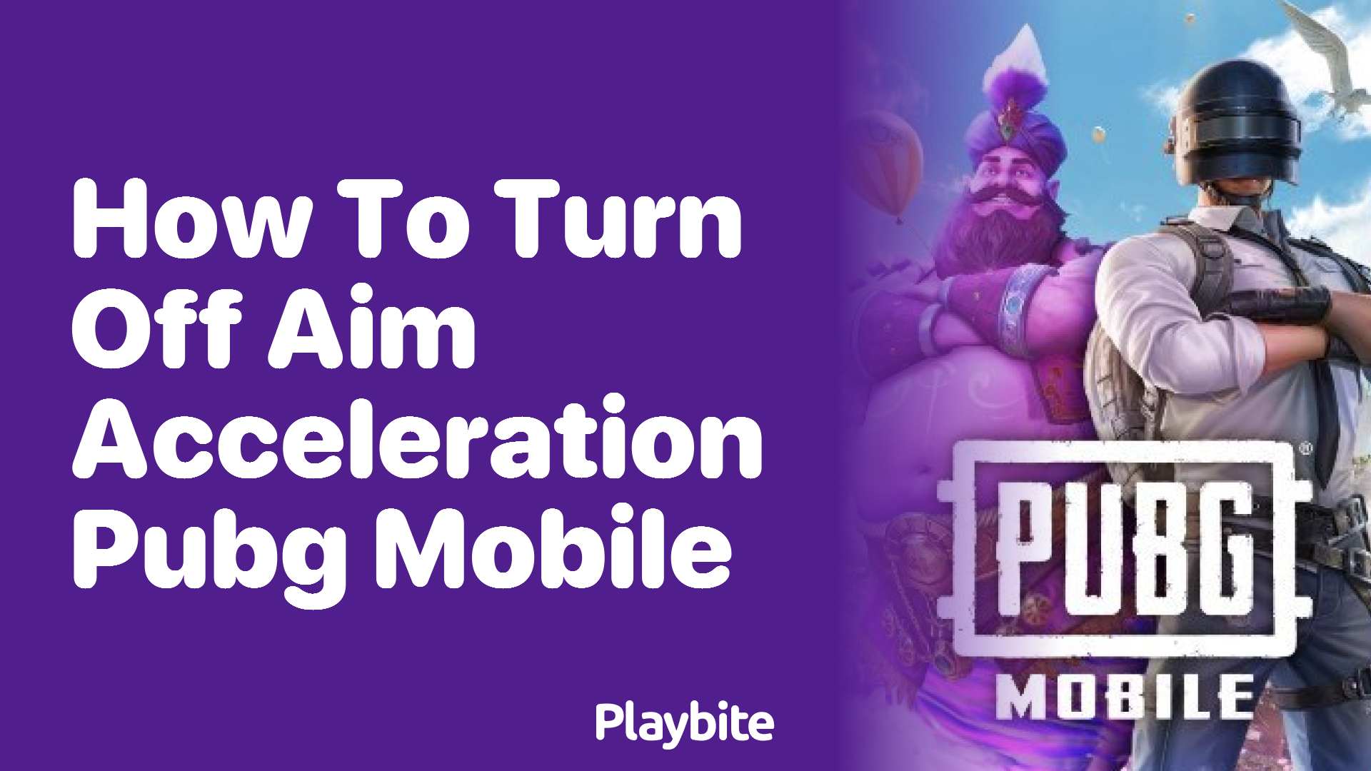 How to Turn Off Aim Acceleration in PUBG Mobile