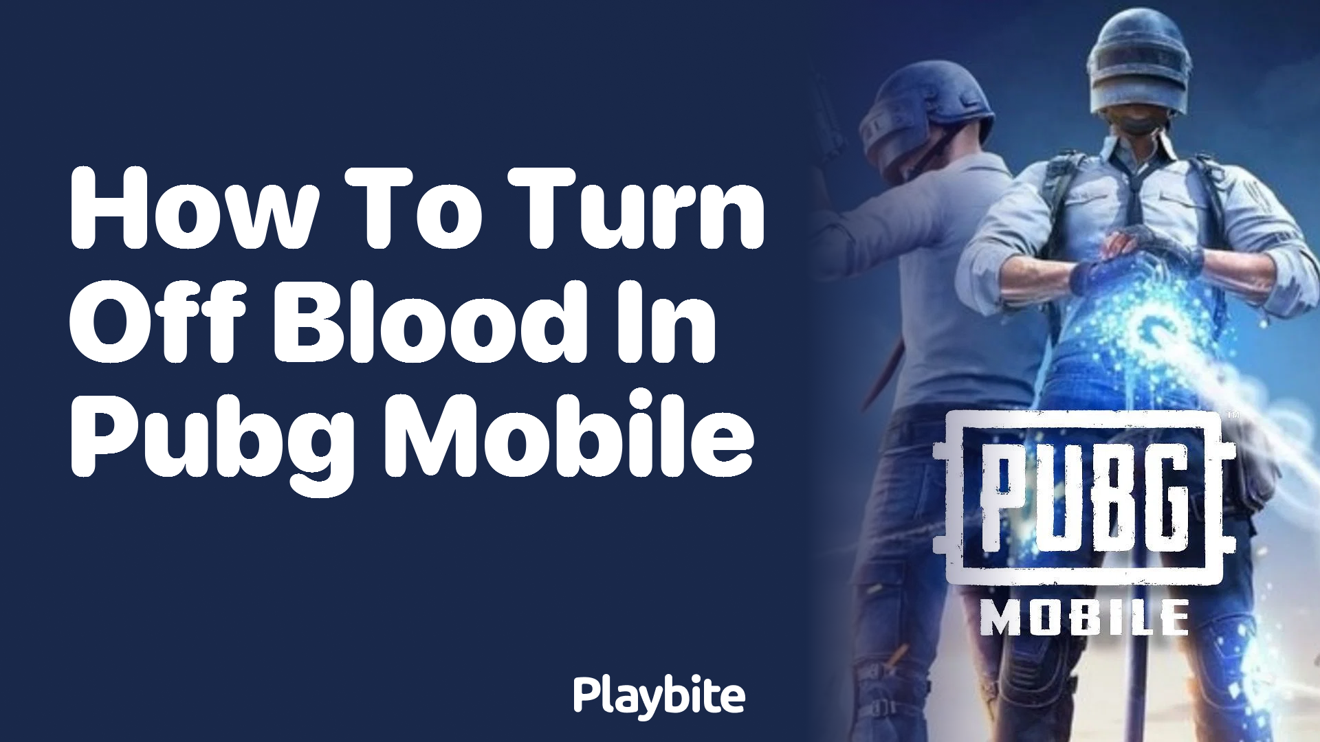 How to Turn Off Blood in PUBG Mobile