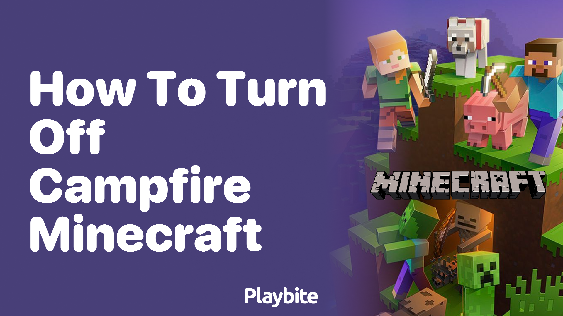 How to Turn Off a Campfire in Minecraft