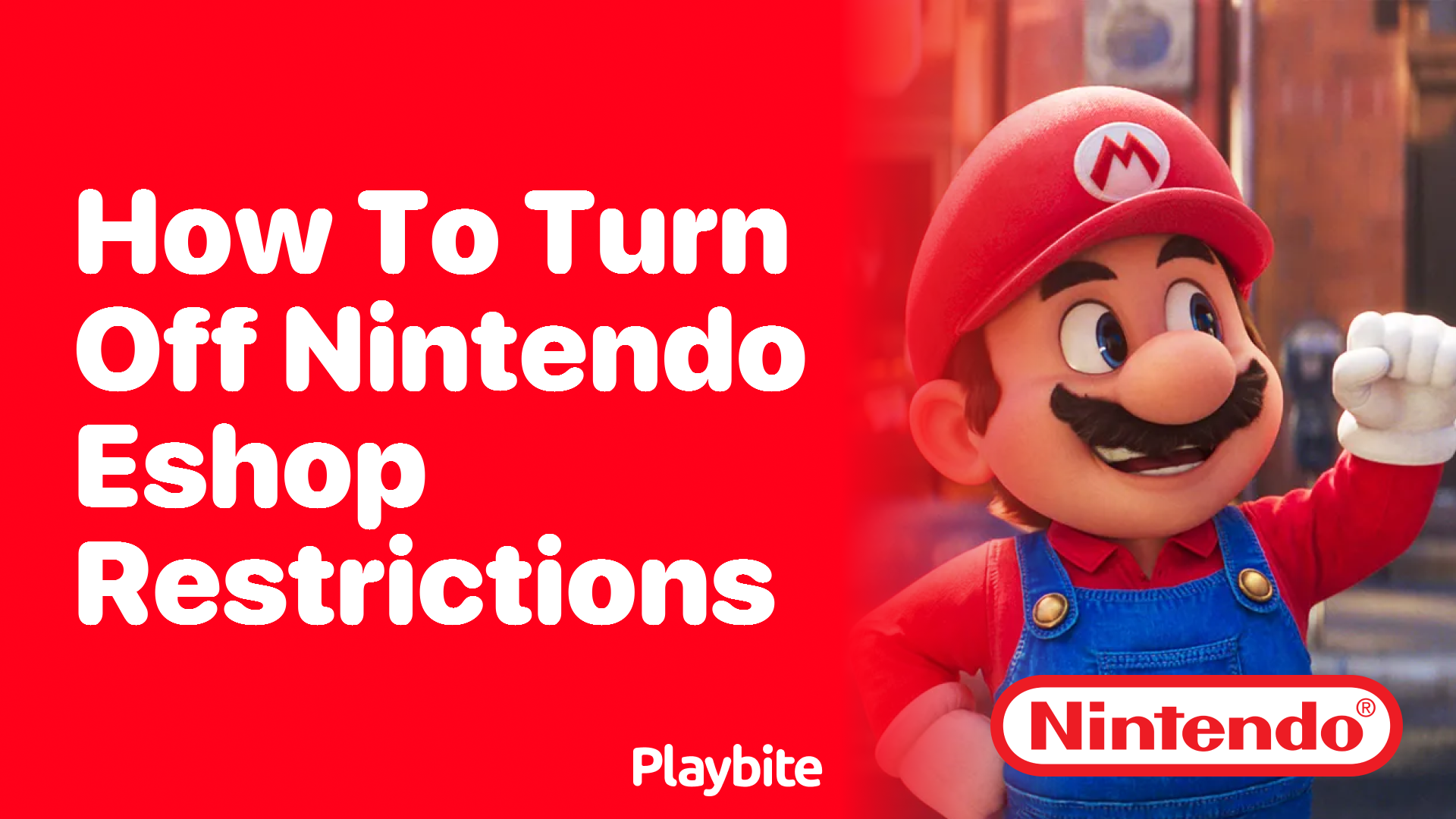 How to Turn Off Nintendo eShop Restrictions