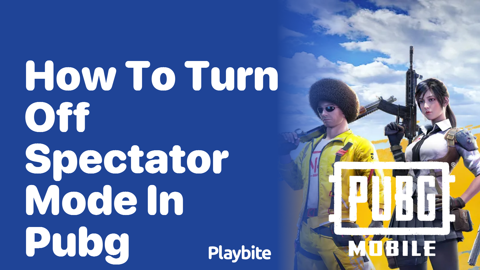 How to Turn Off Spectator Mode in PUBG Mobile