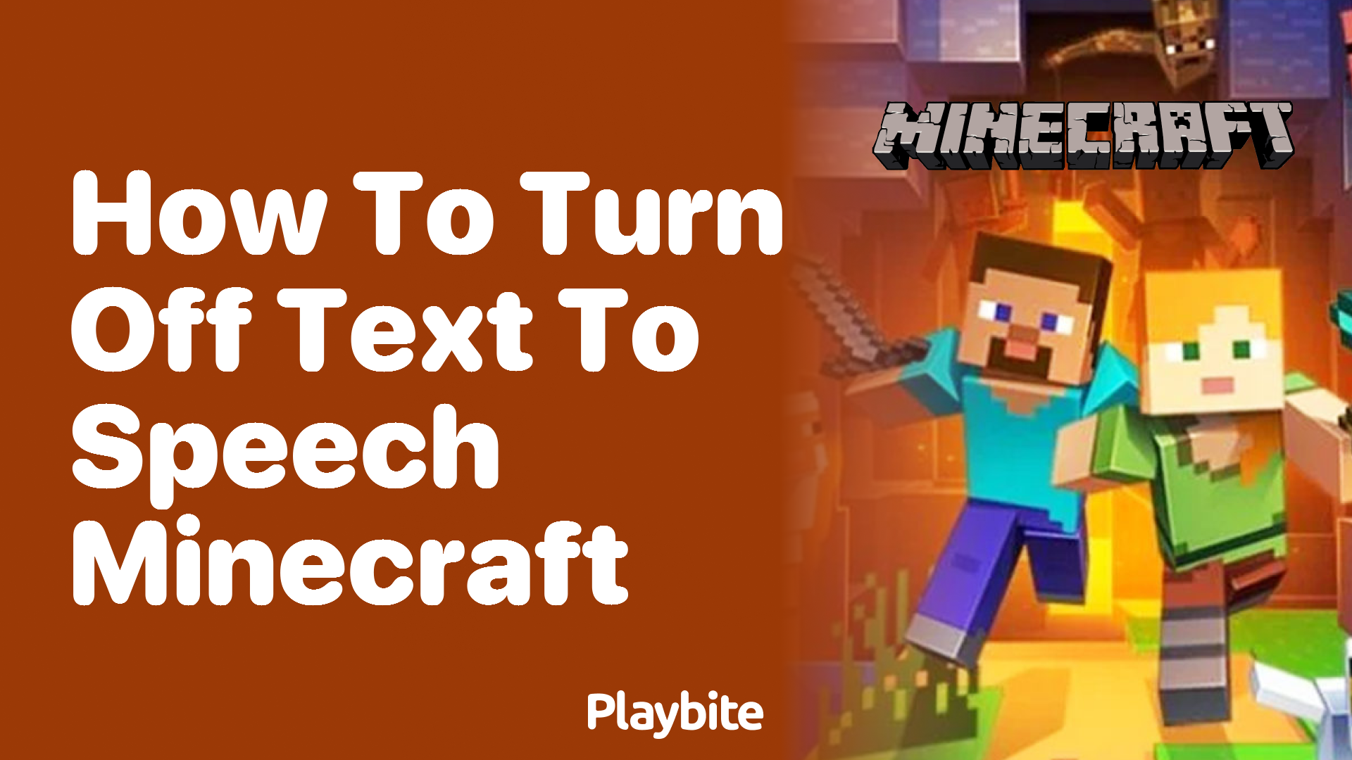 how to turn off text to speech minecraft switch