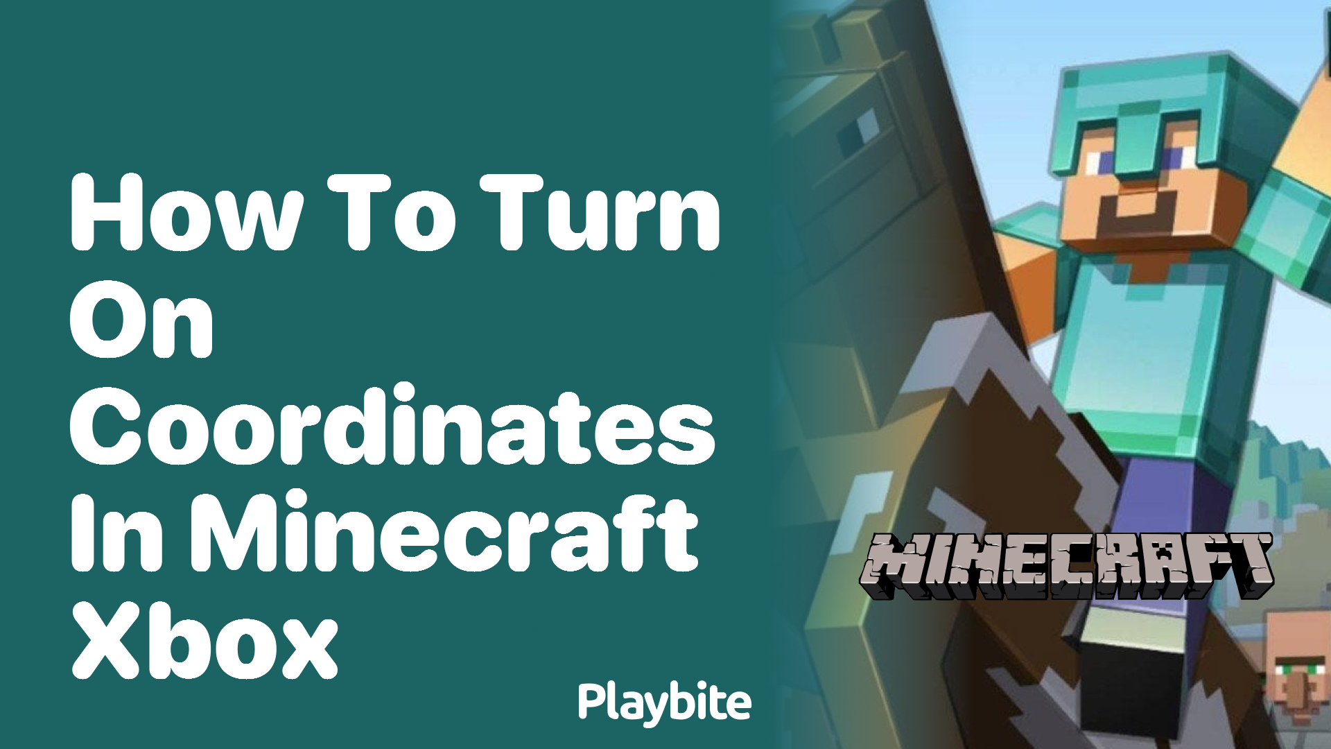 How to Turn On Coordinates in Minecraft Xbox