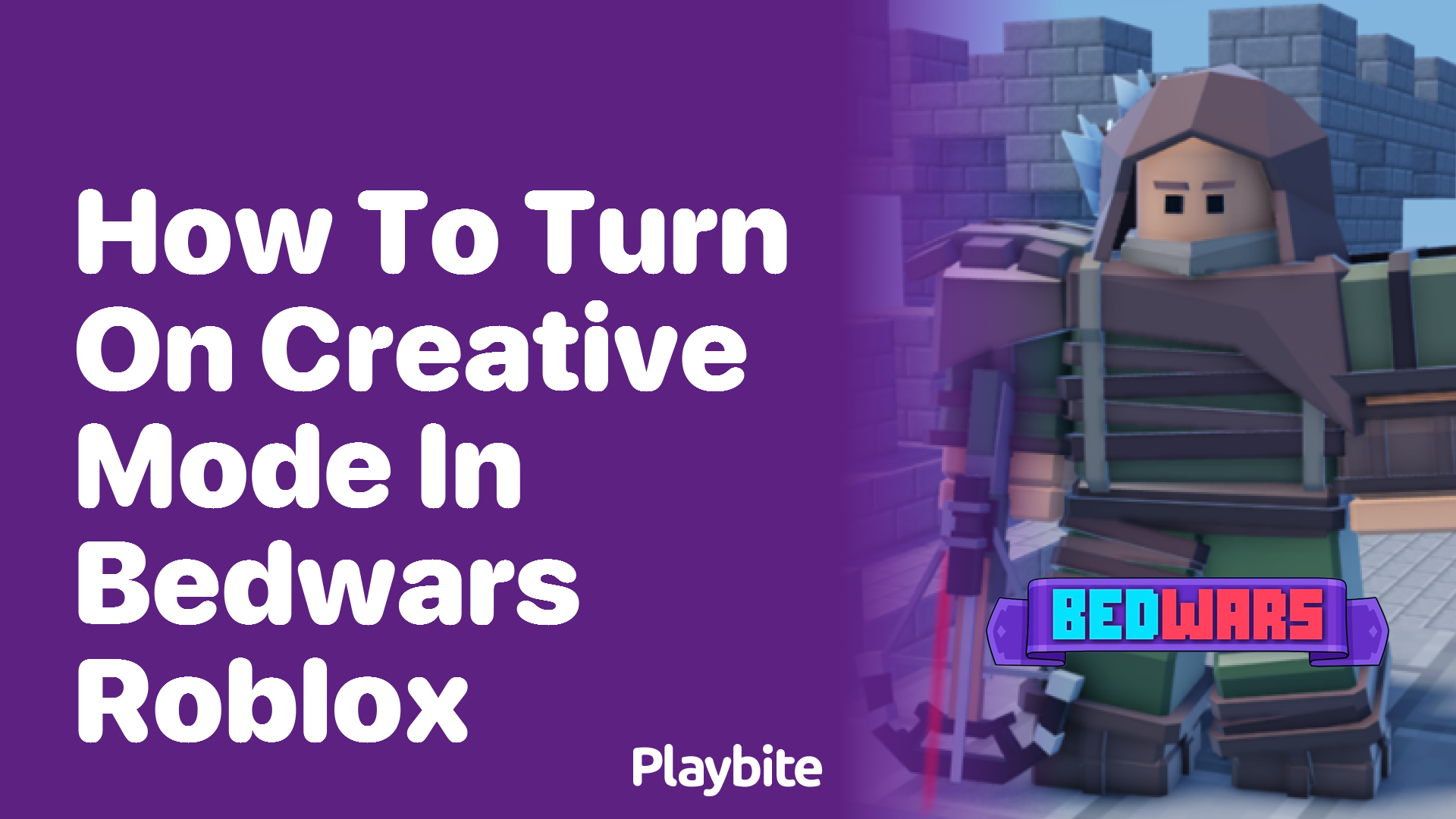 How to Turn on Creative Mode in Bedwars Roblox