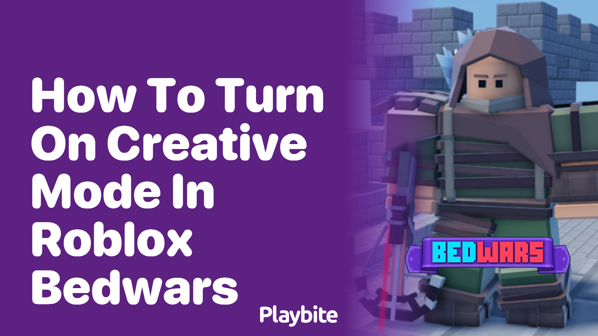 How to Turn on Creative Mode in Roblox Bedwars