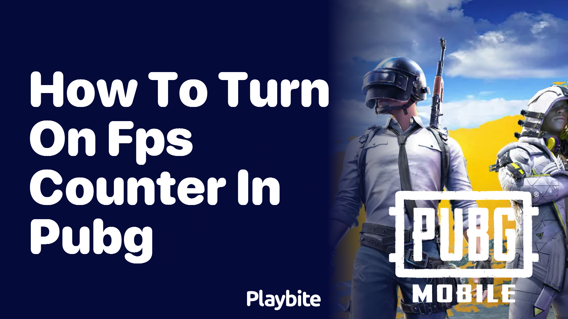 How to Turn On the FPS Counter in PUBG Mobile