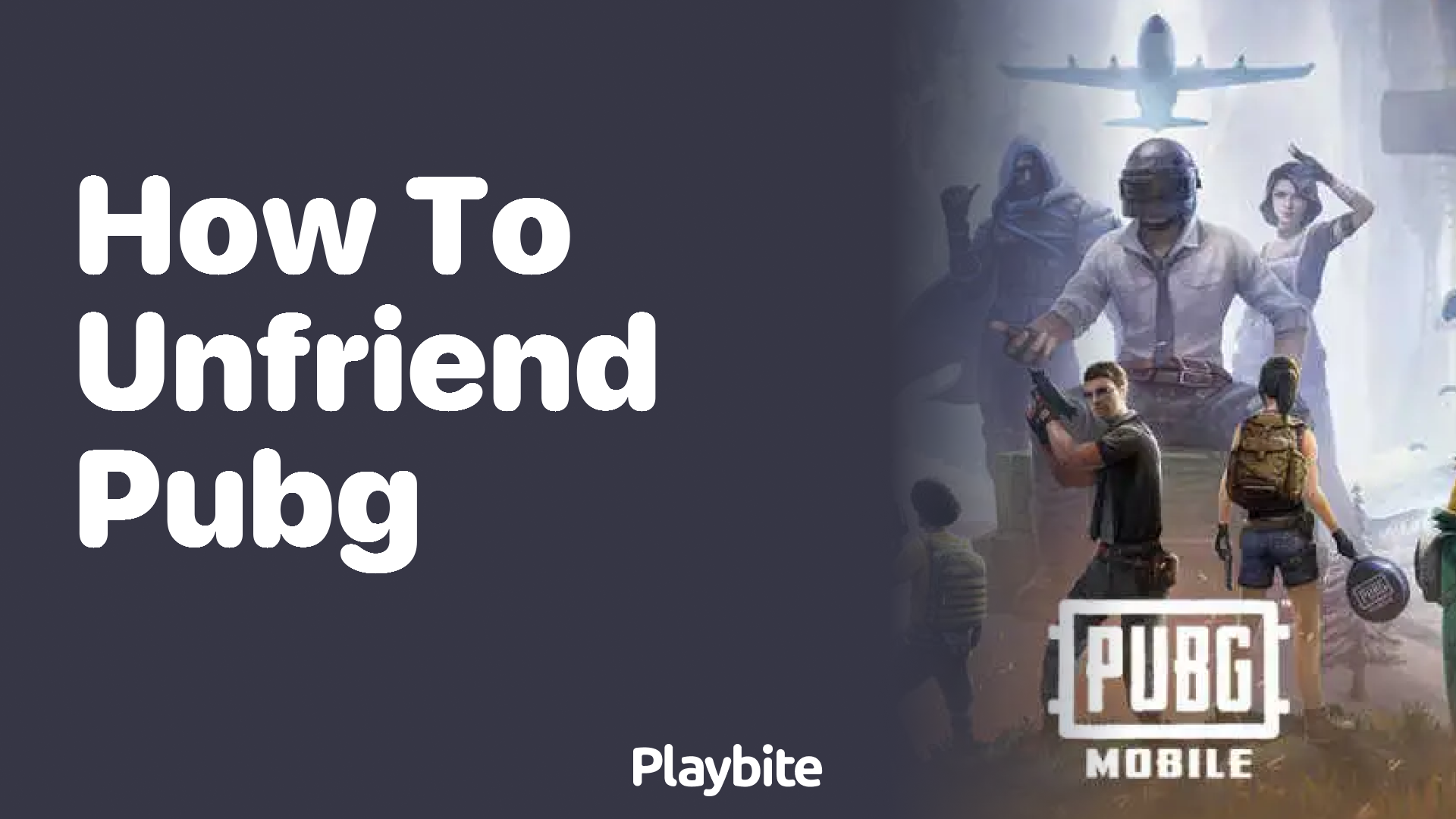 How to Unfriend Someone on PUBG Mobile?