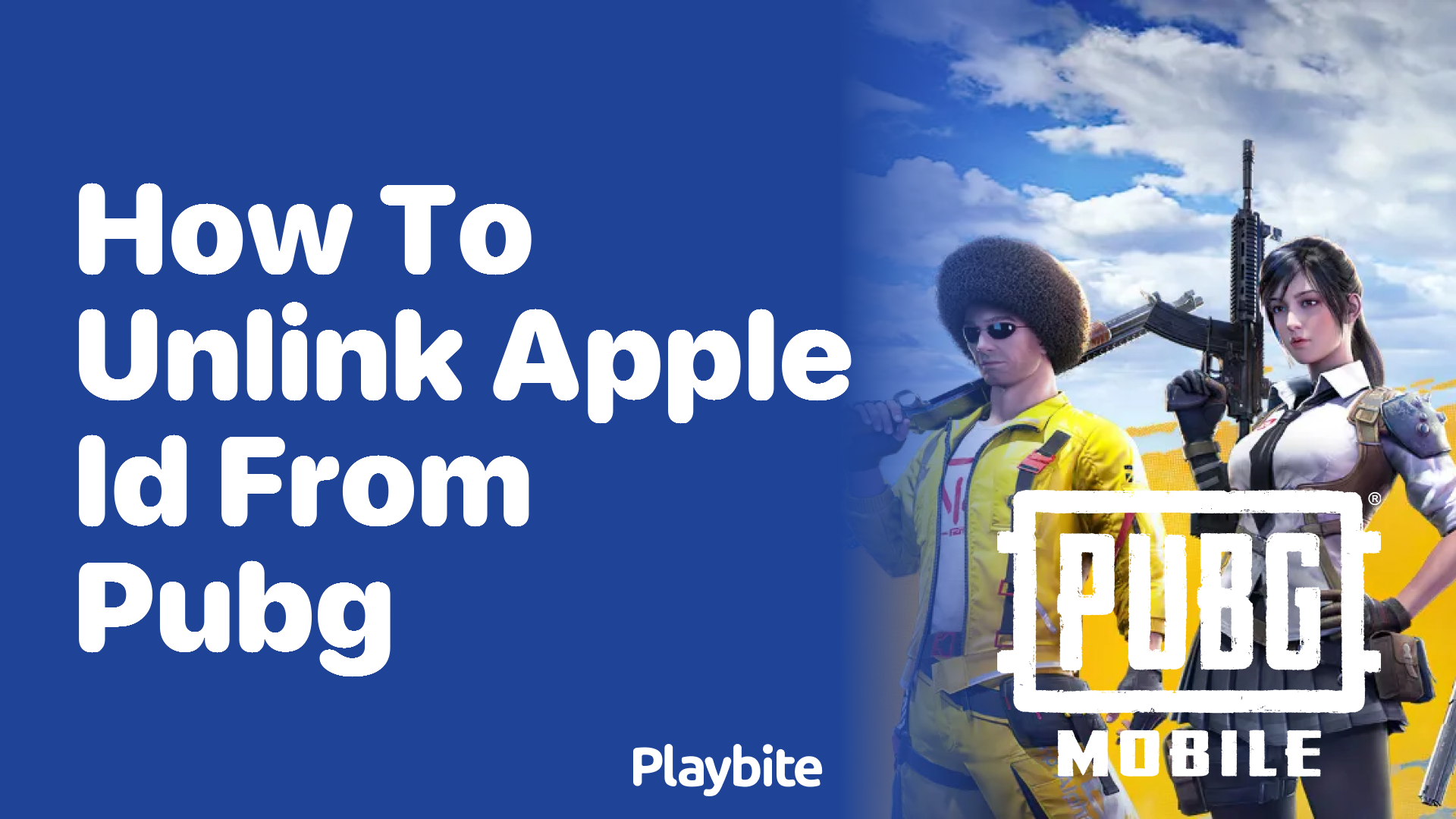 How to Unlink Your Apple ID from PUBG