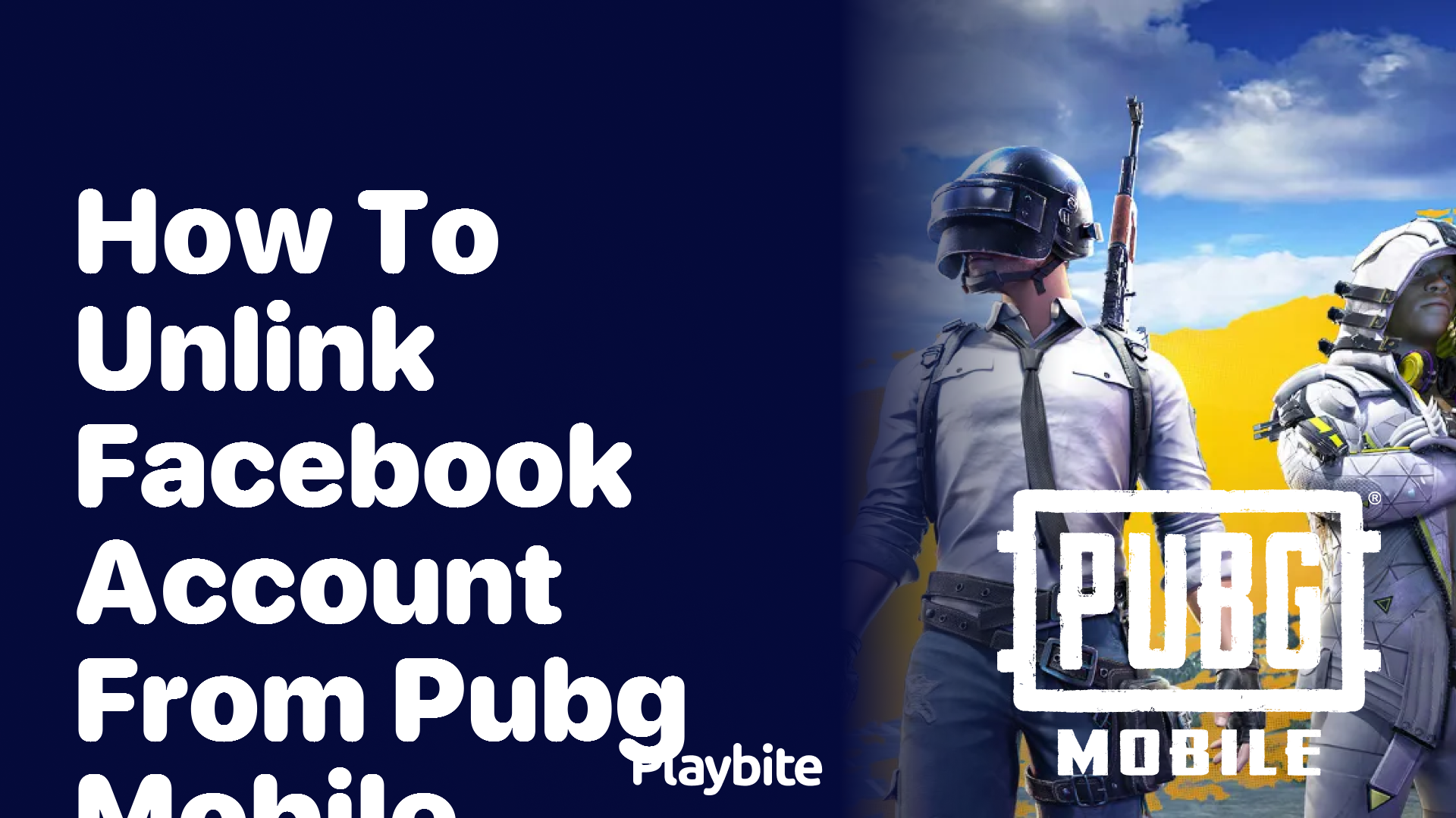 How to Unlink Facebook Account from PUBG Mobile