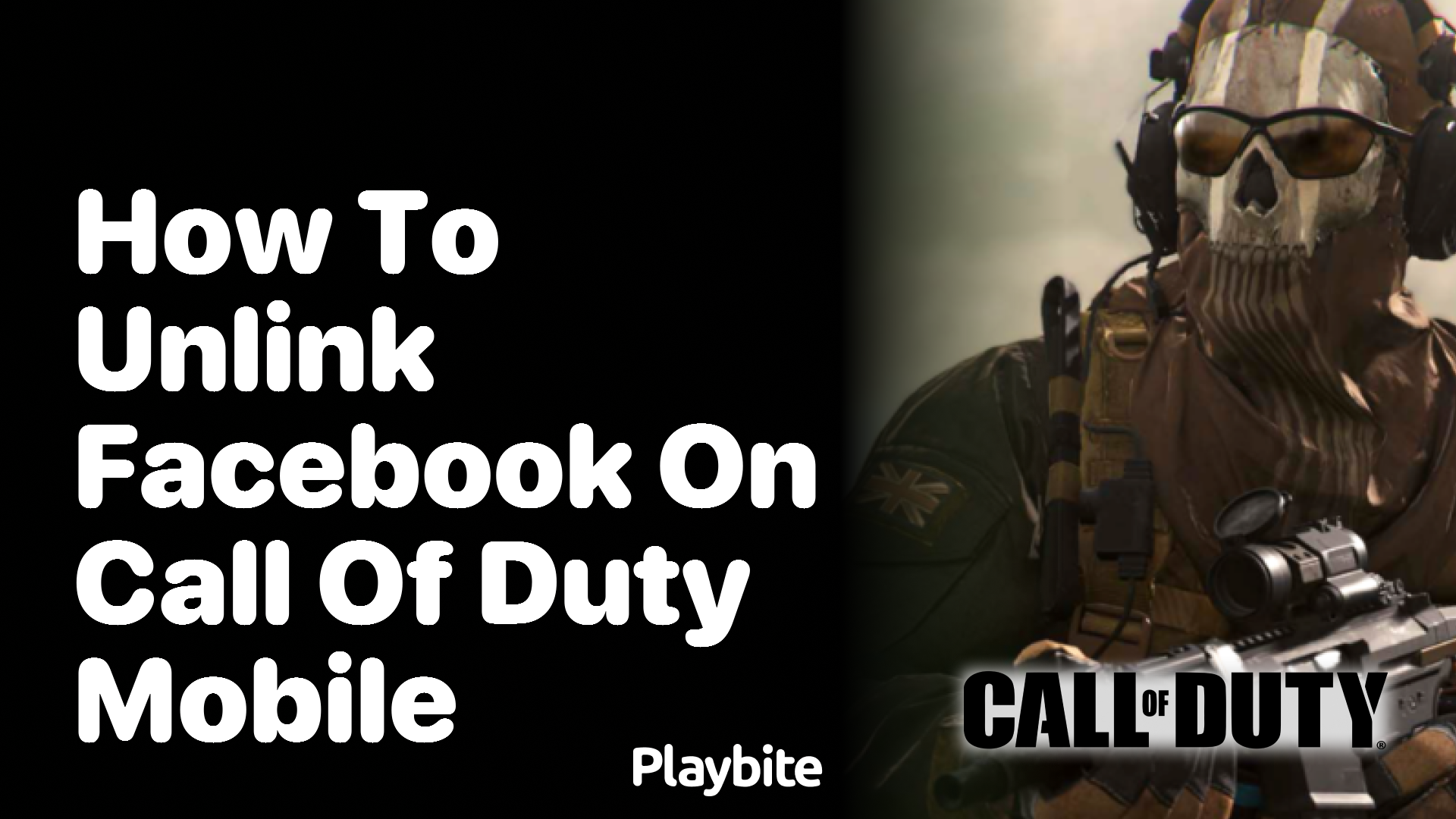 How to Unlink Facebook on Call of Duty Mobile