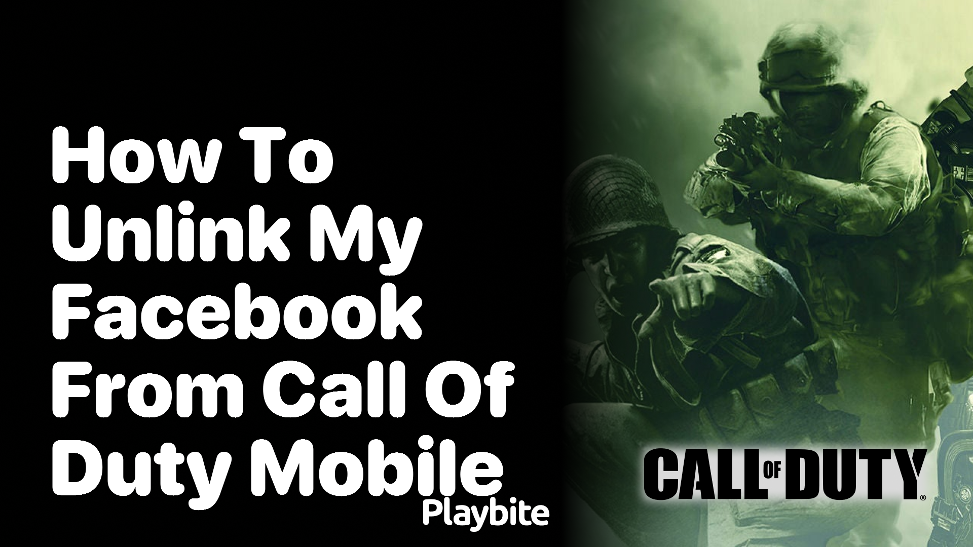 How to Unlink Your Facebook from Call of Duty Mobile