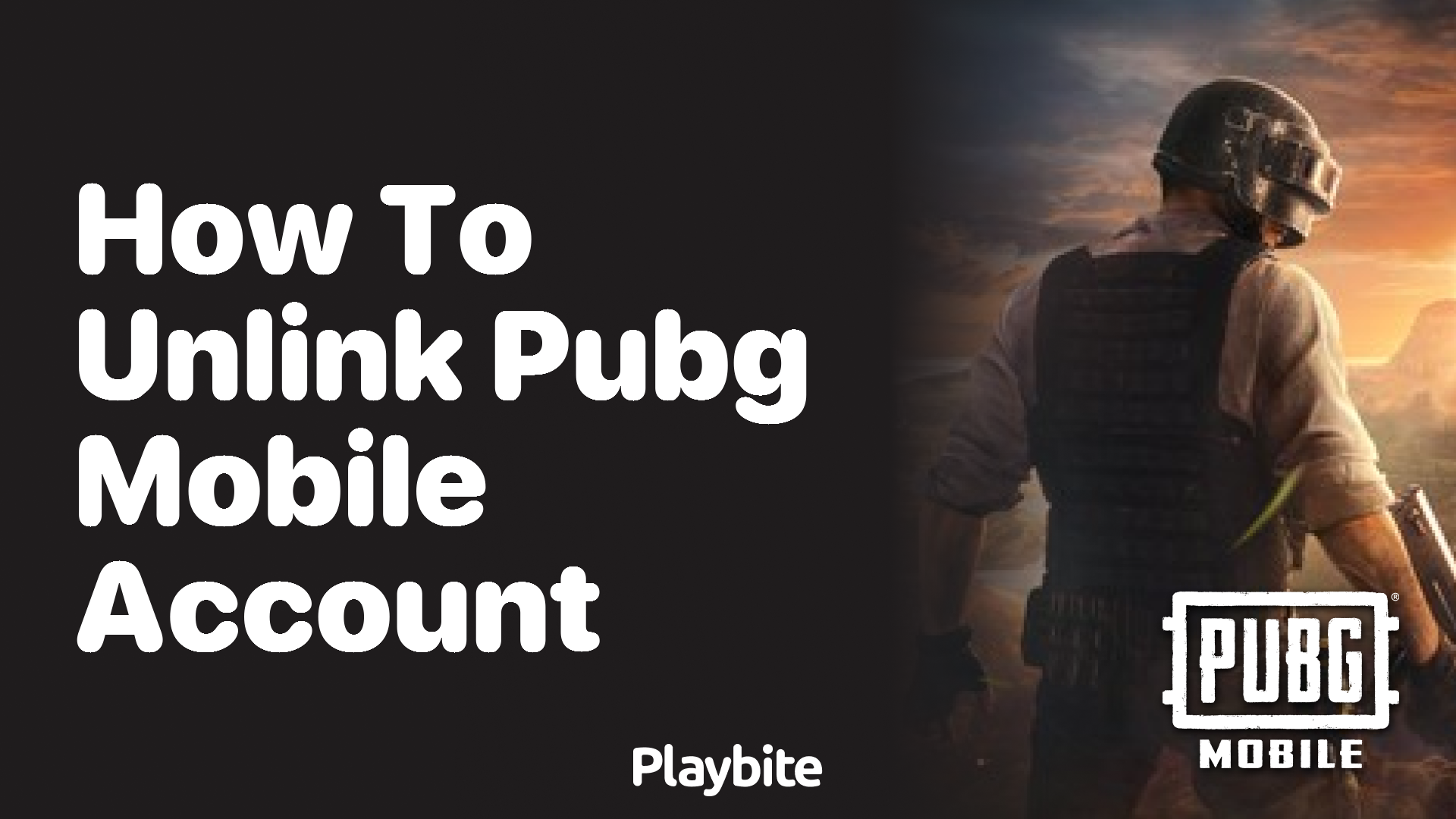 How to Unlink Your PUBG Mobile Account