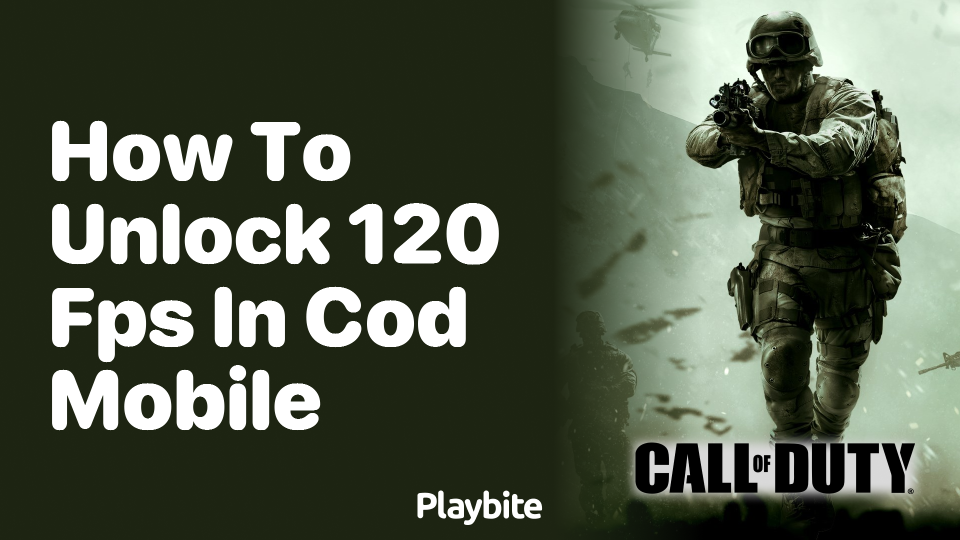 How to Unlock 120 FPS in COD Mobile - Playbite