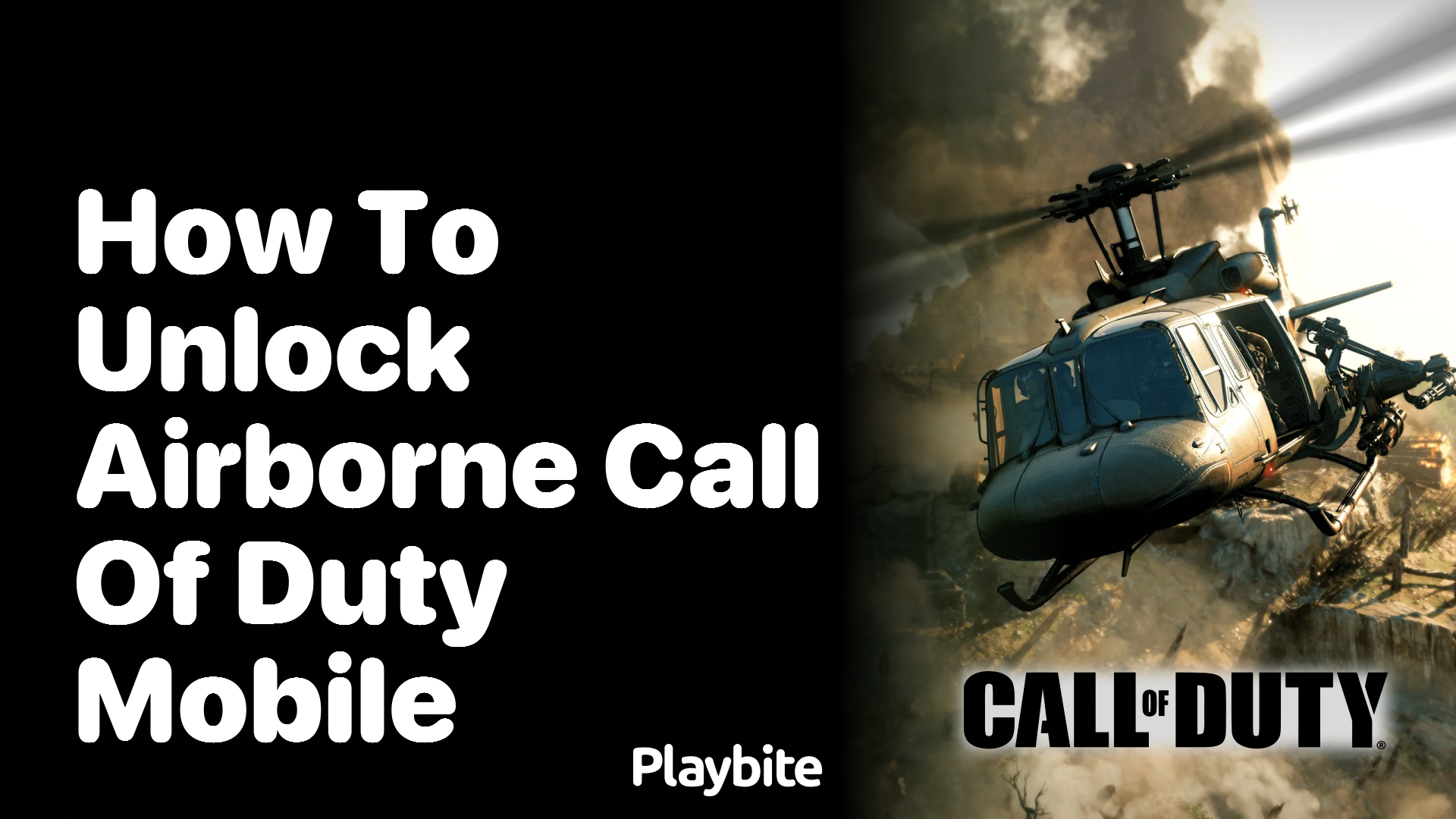 How to Unlock Airborne in Call of Duty Mobile?