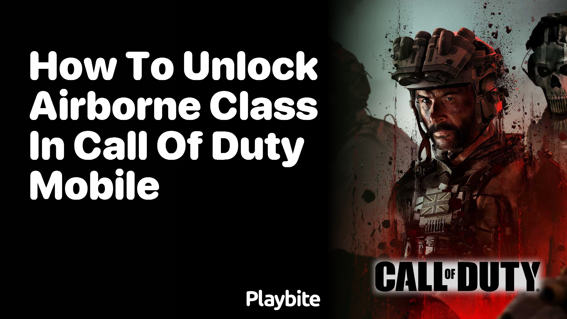 How to Unlock the Airborne Class in Call of Duty Mobile