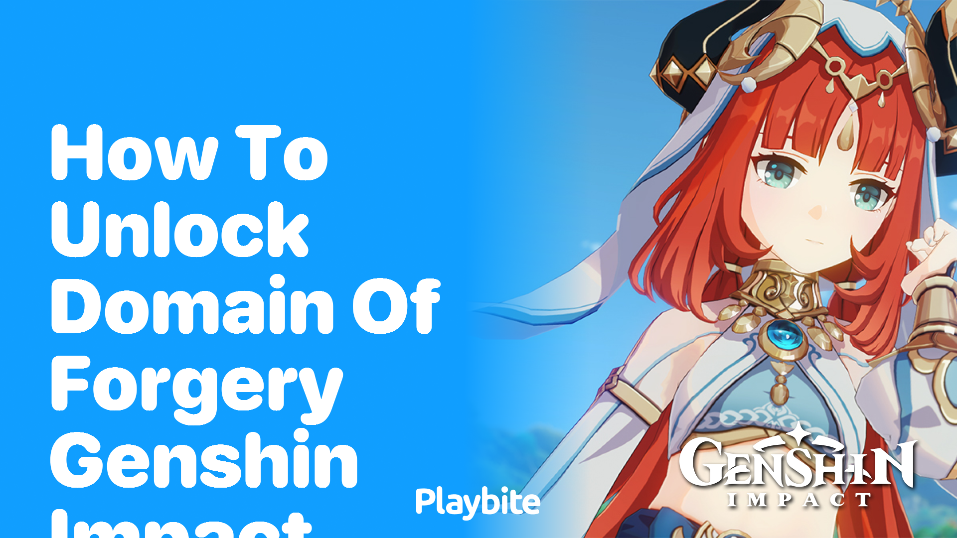 How to Unlock Domain of Forgery in Genshin Impact - Playbite