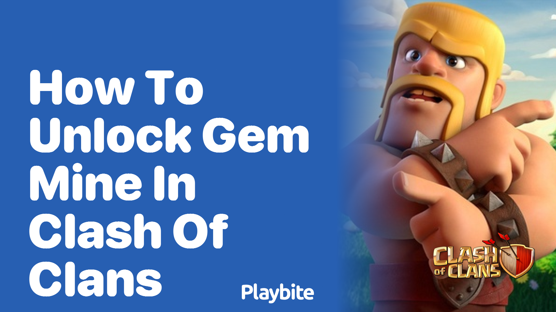 How to Unlock the Gem Mine in Clash of Clans