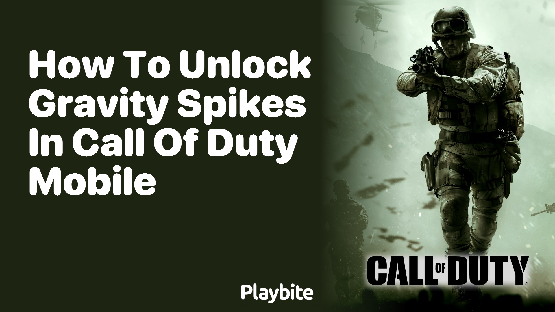 How to Unlock Gravity Spikes in Call of Duty Mobile