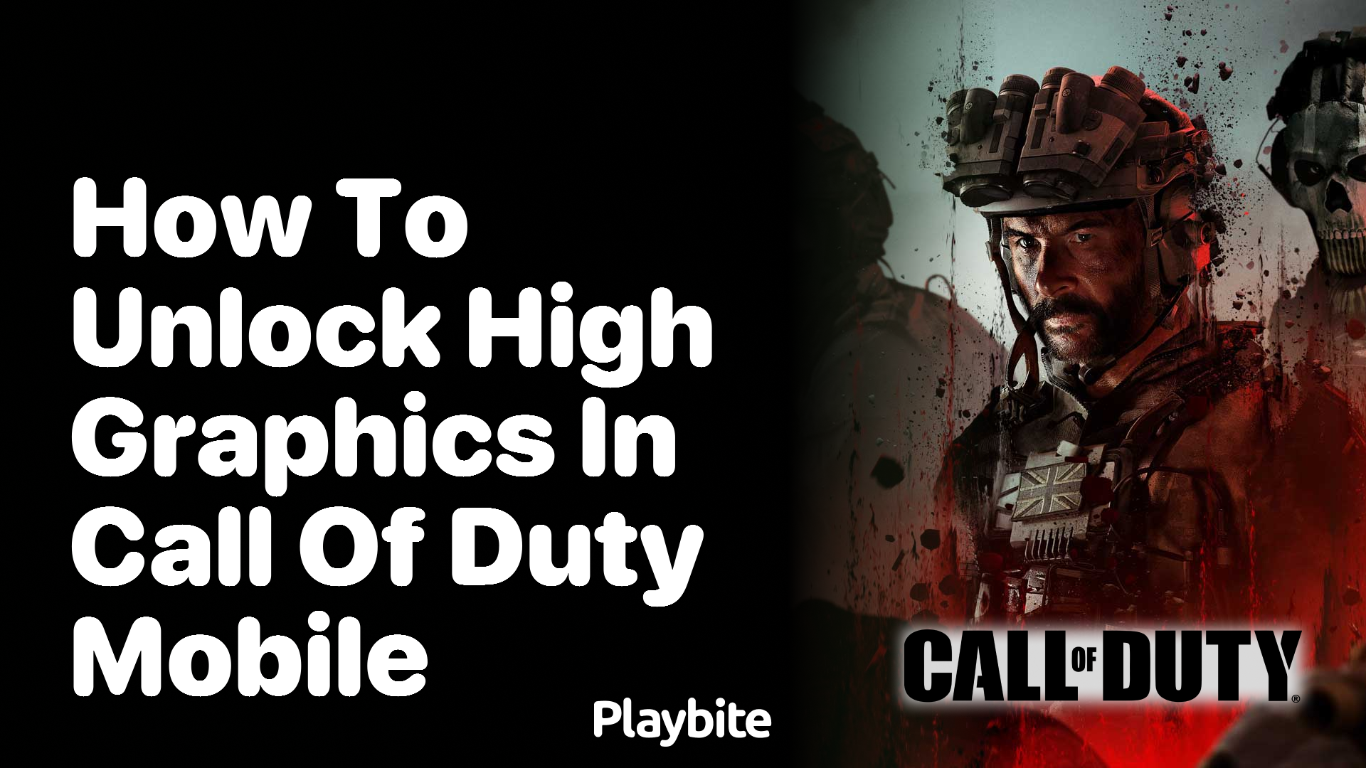 How to Unlock High Graphics in Call of Duty Mobile