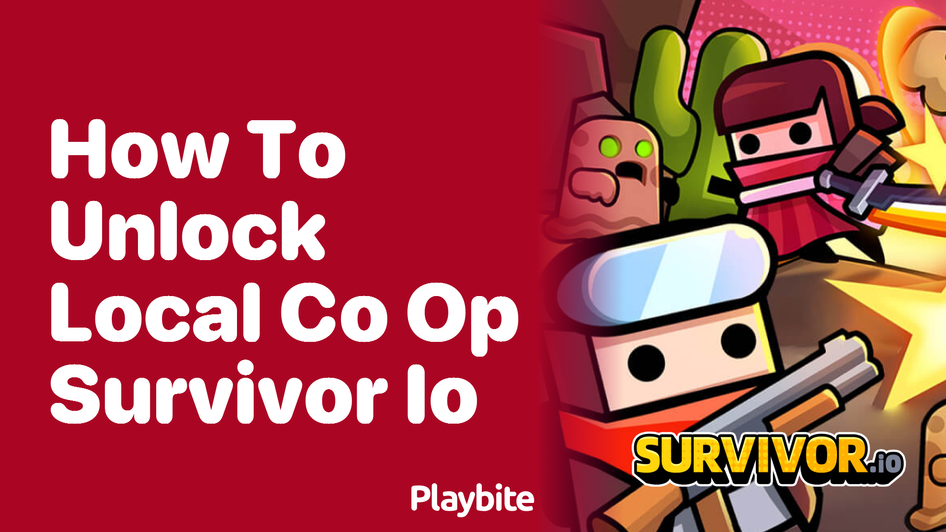 How to Unlock Local Co-Op in Survivor.io