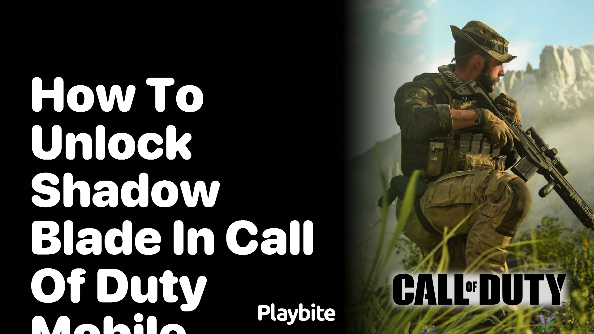 How to Unlock the Shadow Blade in Call of Duty Mobile