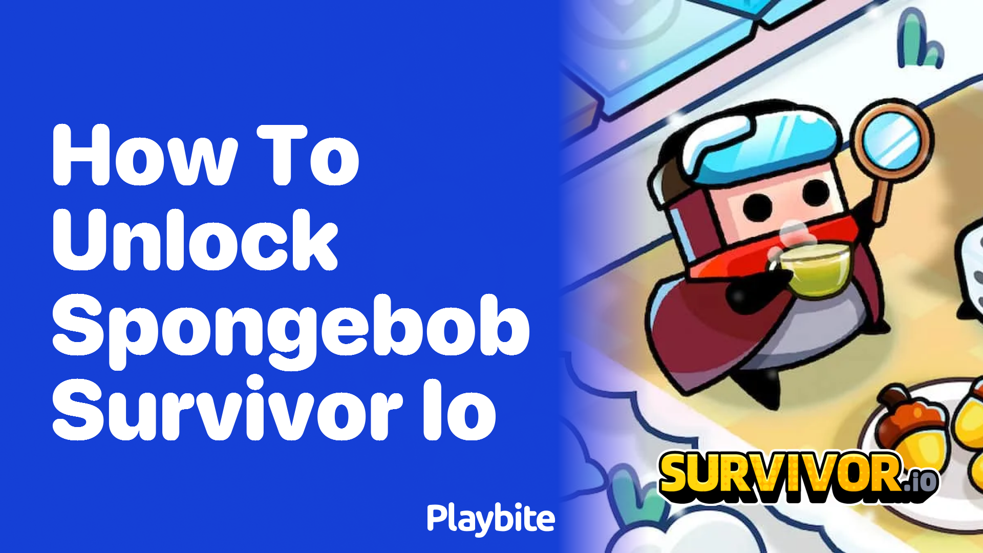 How to Unlock SpongeBob in Survivor.io