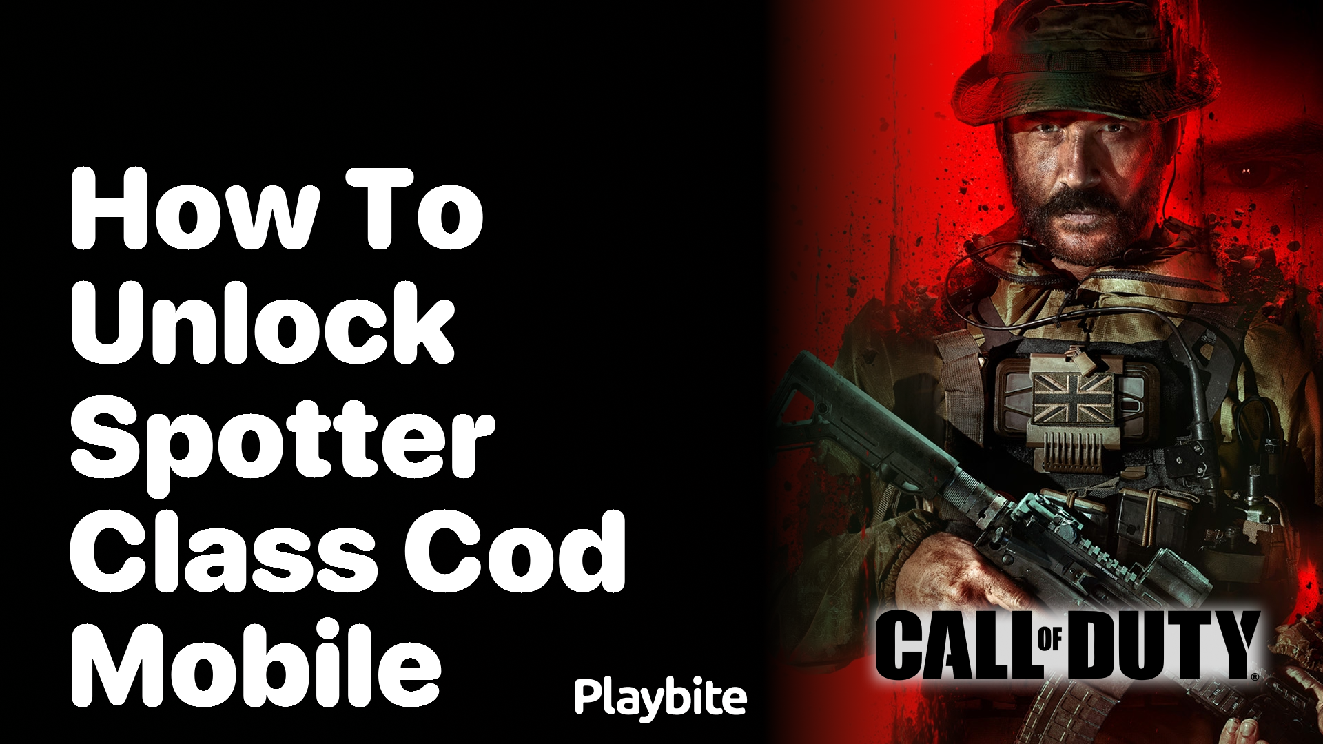 How to Unlock the Spotter Class in COD Mobile