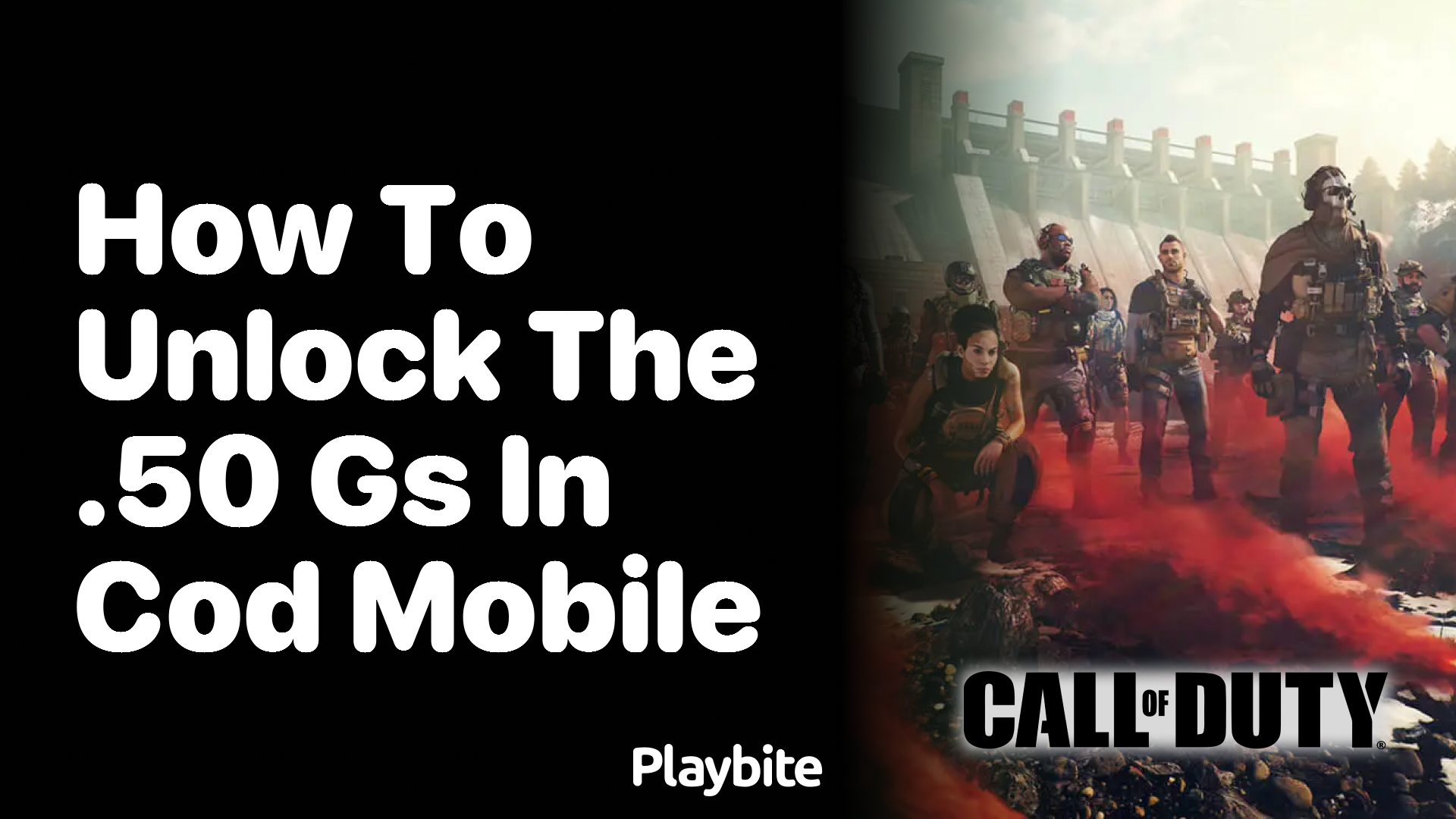 How to Unlock the .50 GS in CoD Mobile