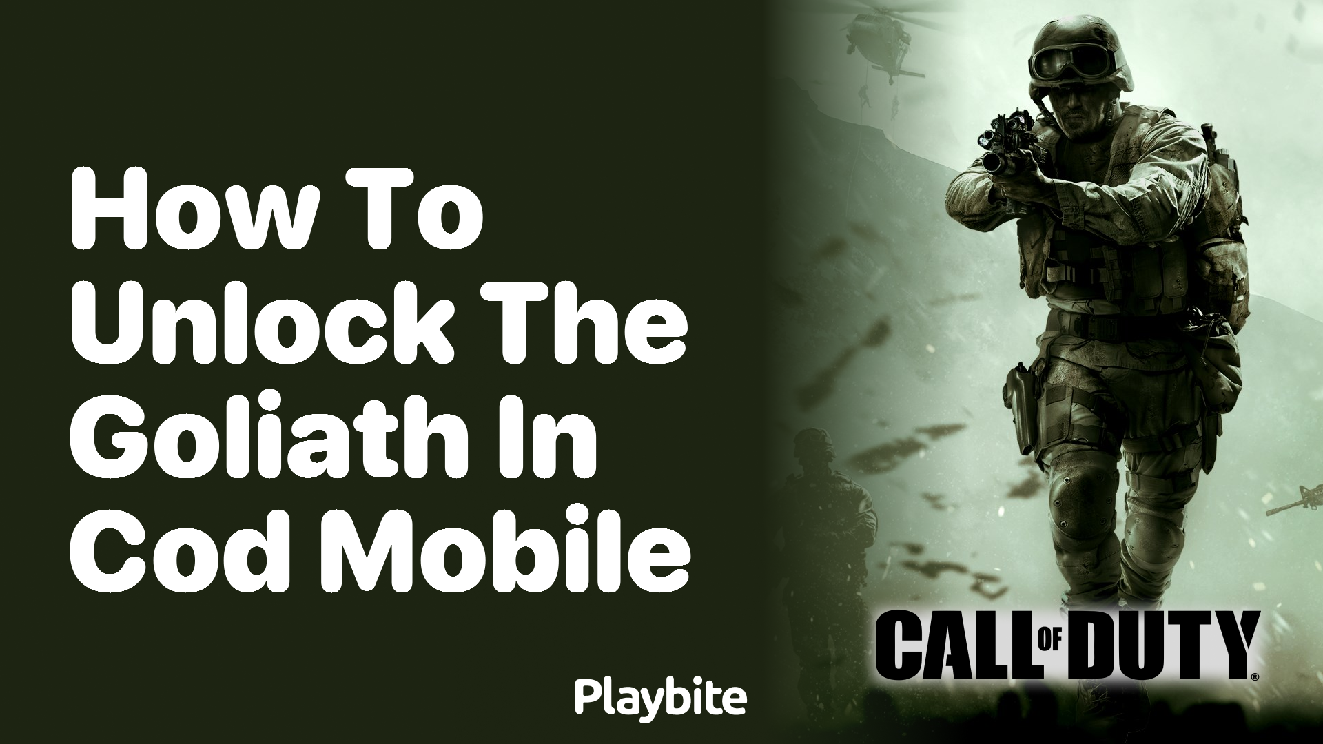 How to Unlock the Goliath in COD Mobile