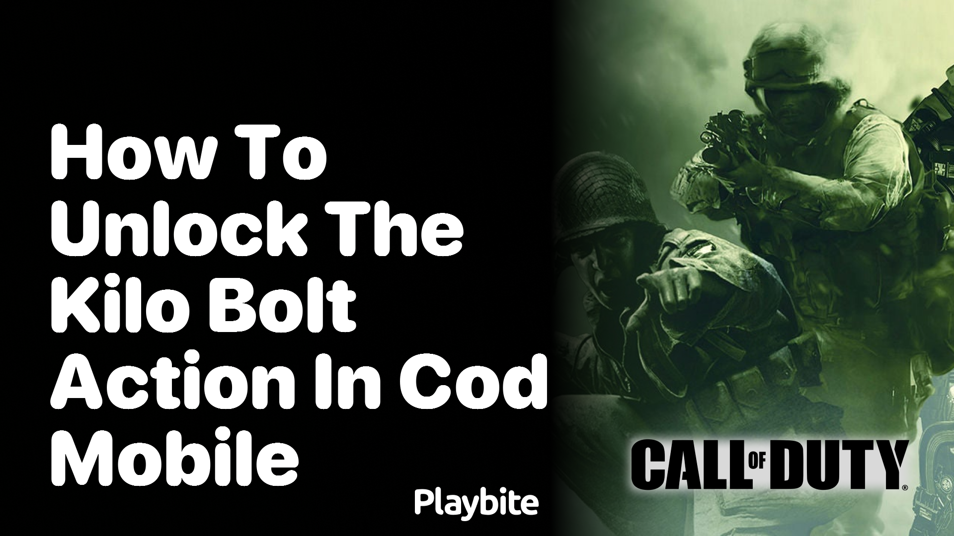 How to Unlock the Kilo Bolt-Action in COD Mobile