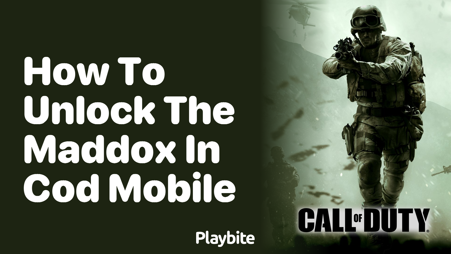 How to Unlock the Maddox in COD Mobile