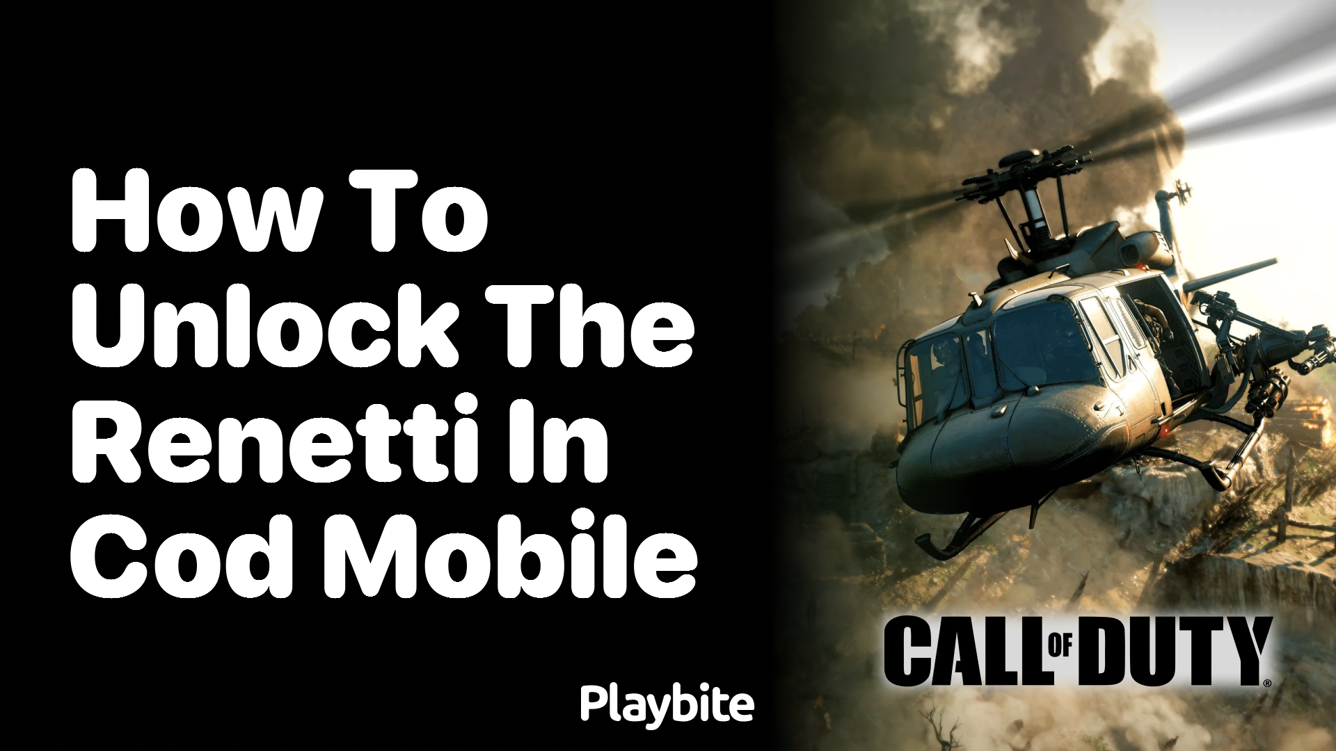 How to Unlock the Renetti in COD Mobile