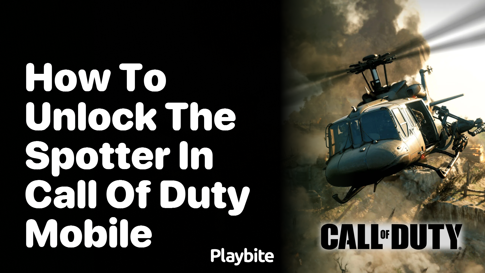 How to Unlock the Spotter in Call of Duty Mobile