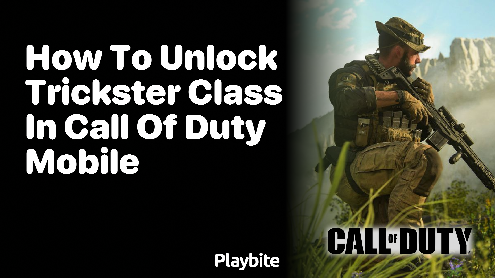 How to Unlock the Trickster Class in Call of Duty Mobile