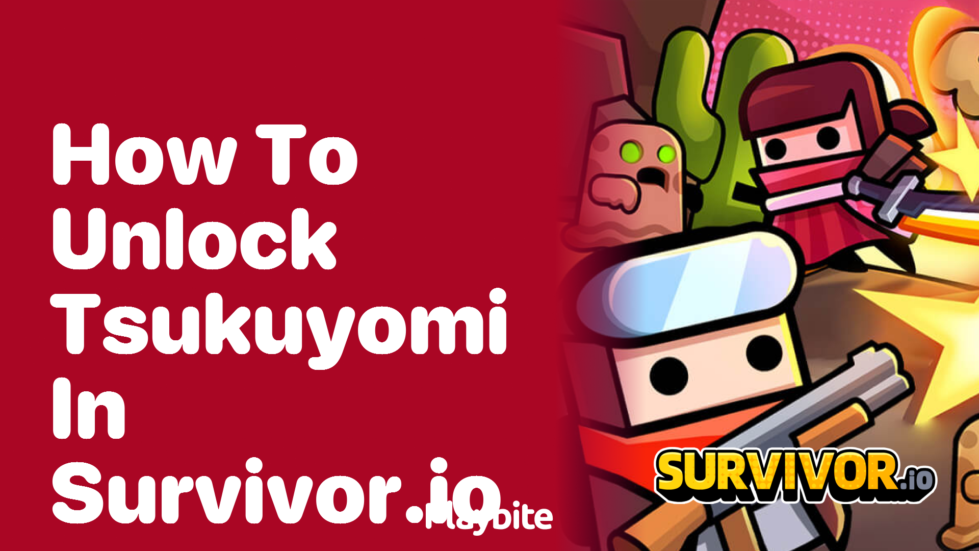 How to Unlock Tsukuyomi in Survivor.io