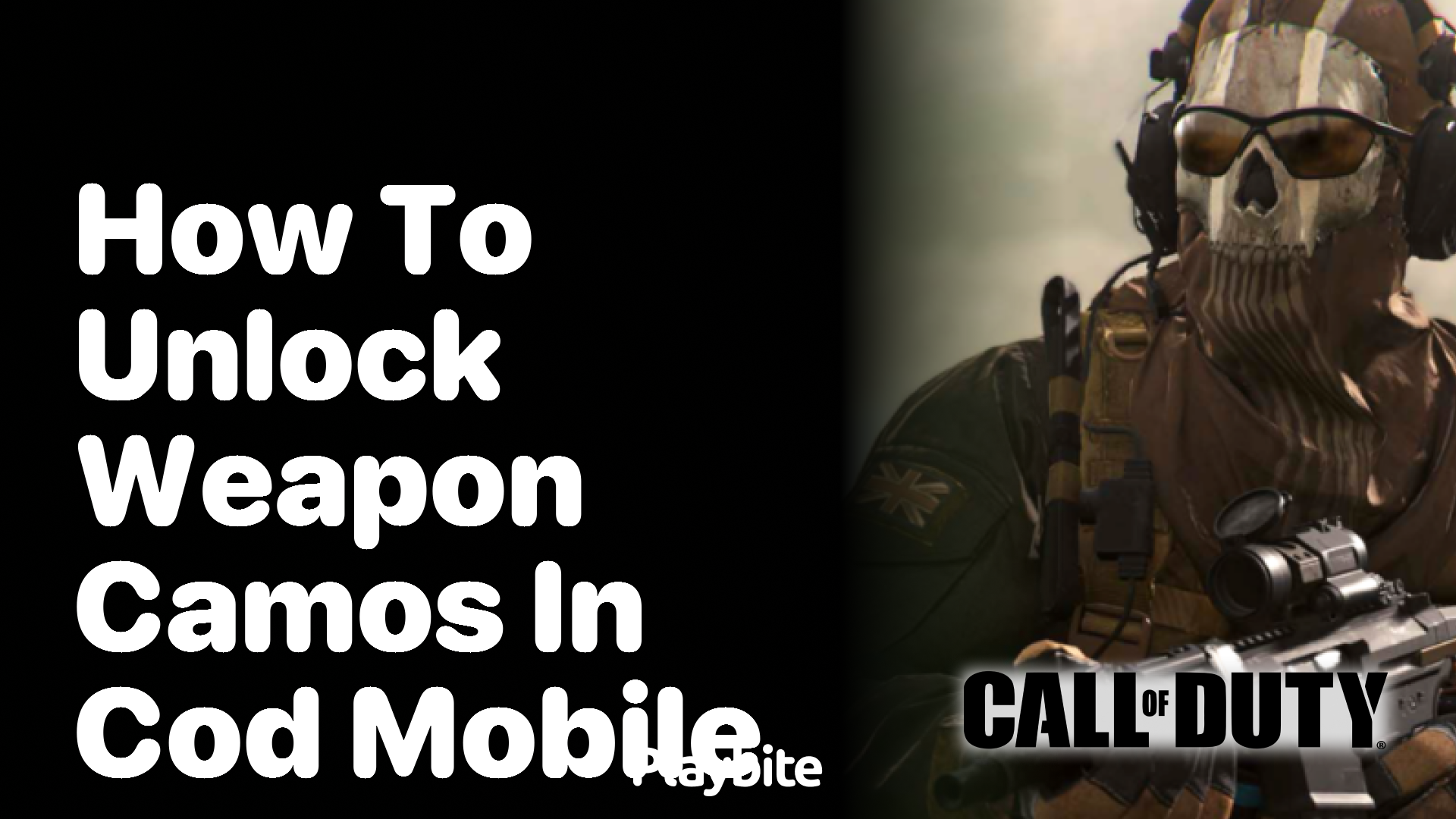 How to Unlock Weapon Camos in COD Mobile