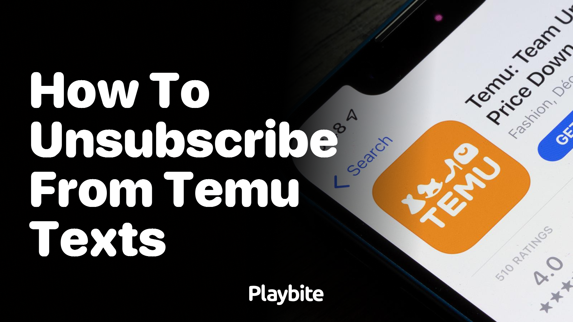 How to Unsubscribe from Temu Texts: Quick Guide