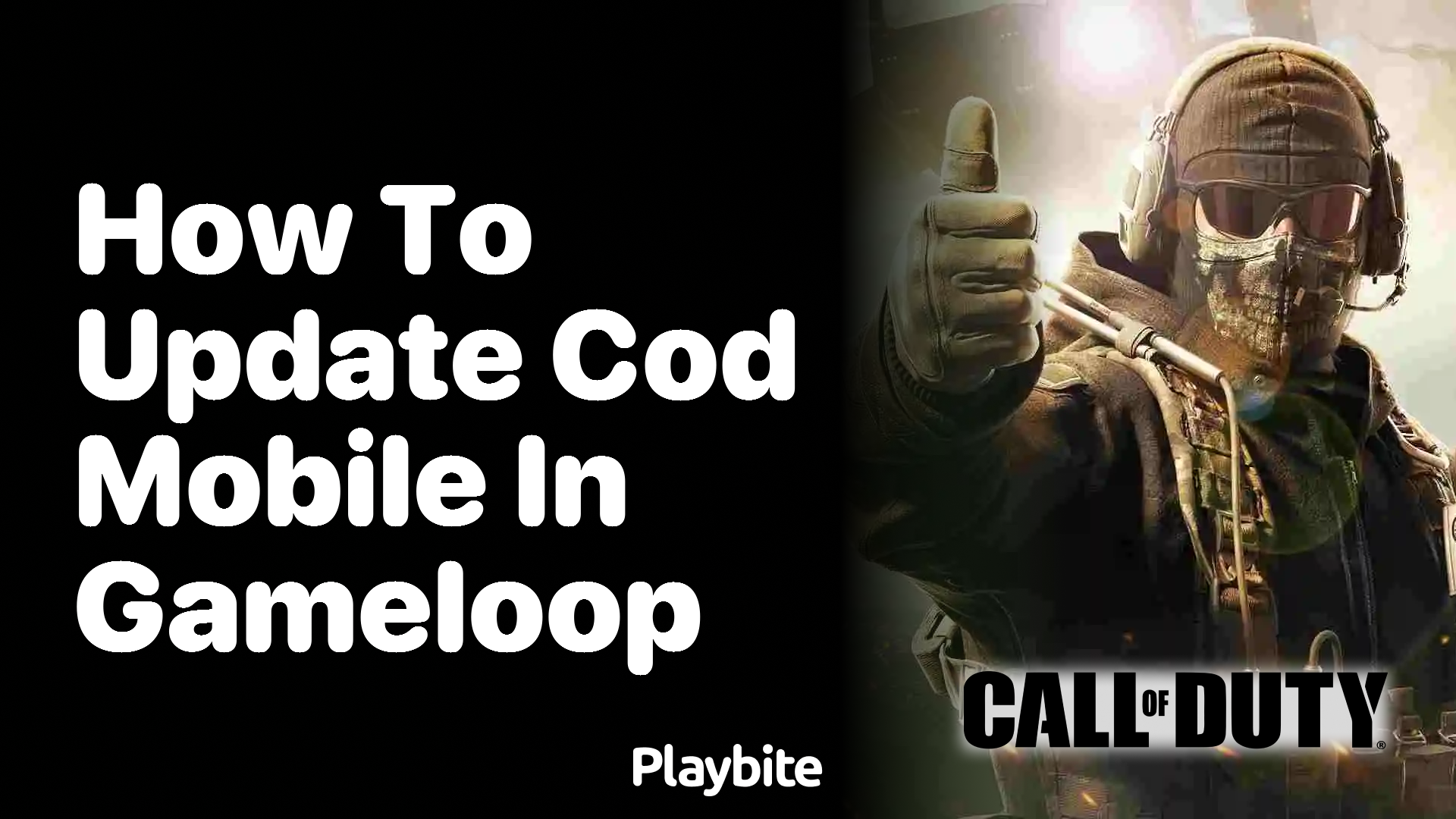 How to Update COD Mobile in GameLoop