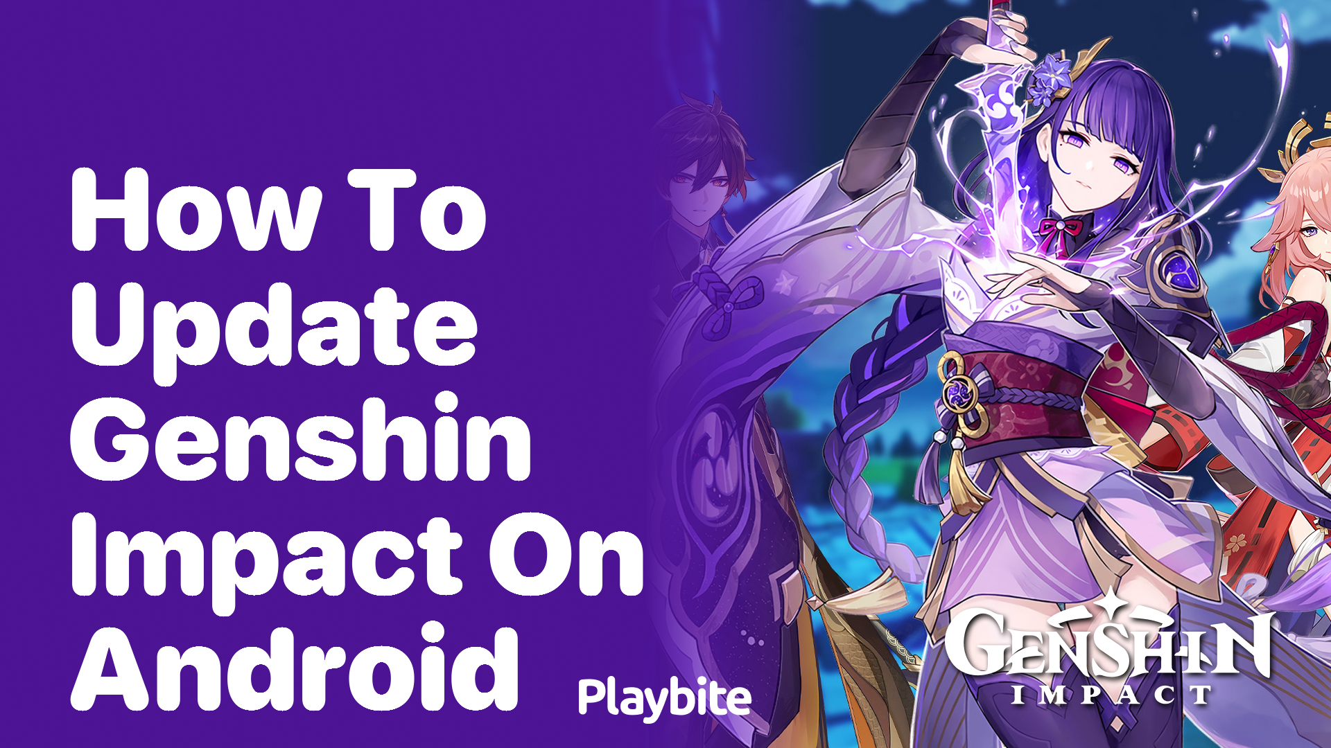 How to Update Genshin Impact on Android