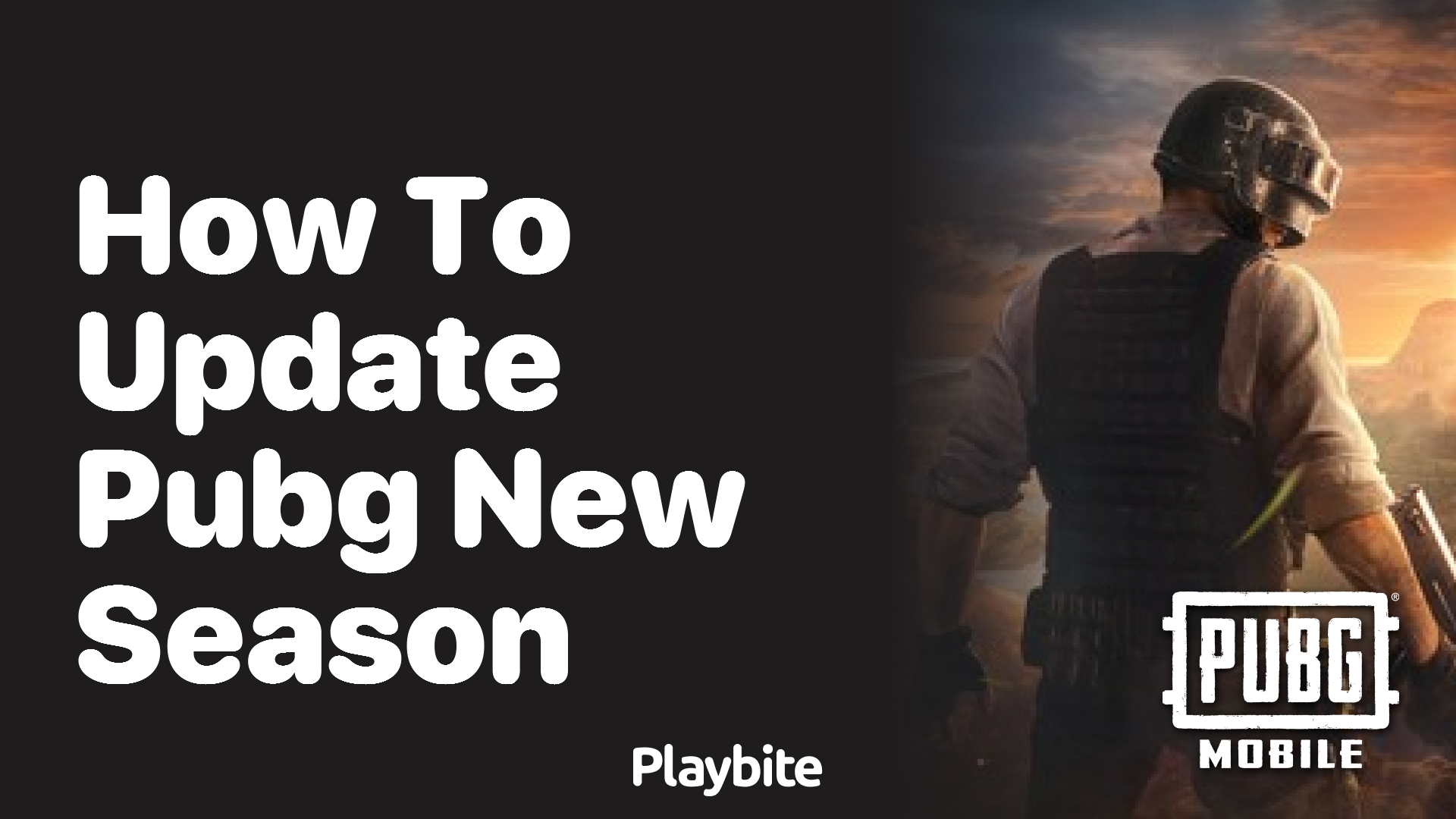 How to Update PUBG for the New Season