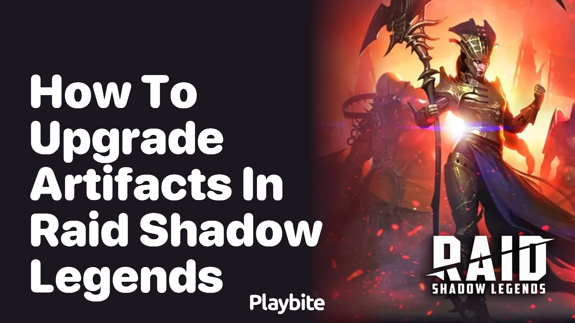 How to Upgrade Artifacts in Raid Shadow Legends