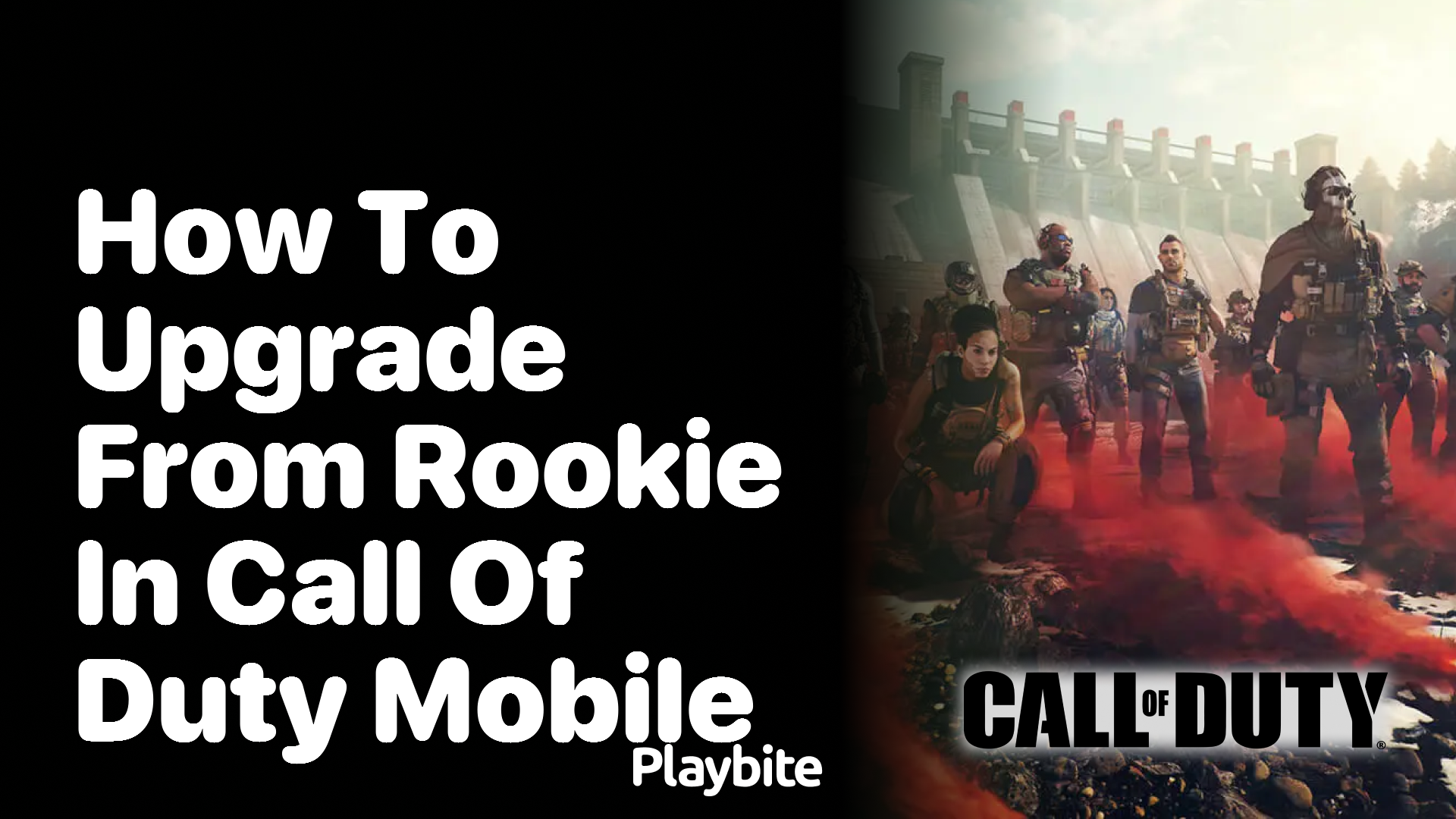 How to Upgrade from Rookie in Call of Duty Mobile