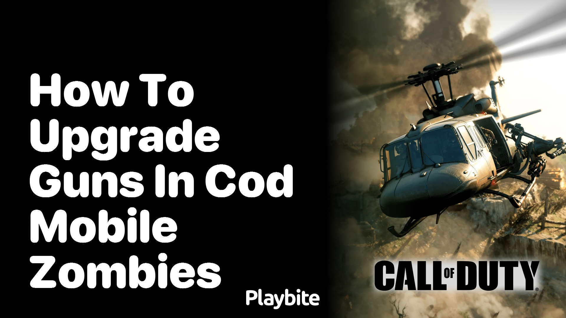 How to Upgrade Guns in COD Mobile Zombies