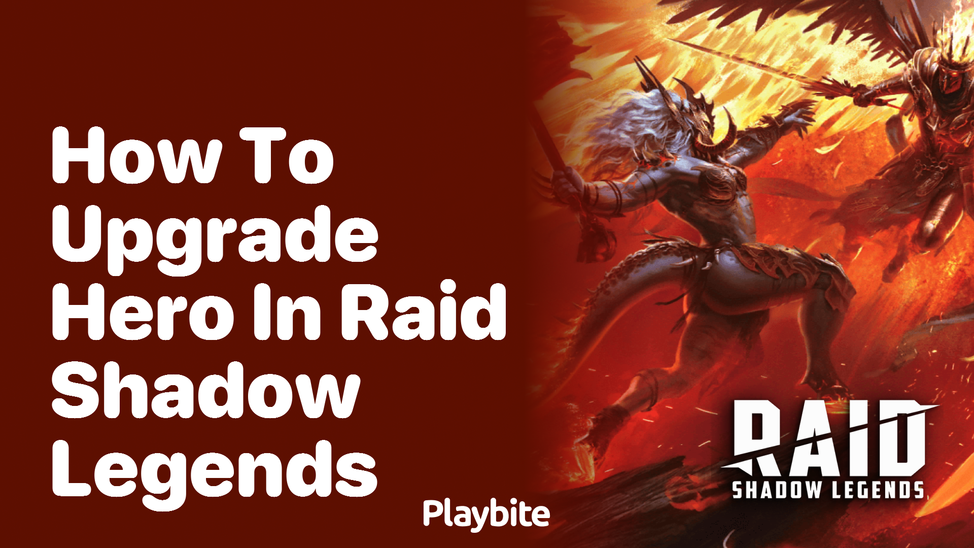 How to Upgrade Your Hero in Raid Shadow Legends