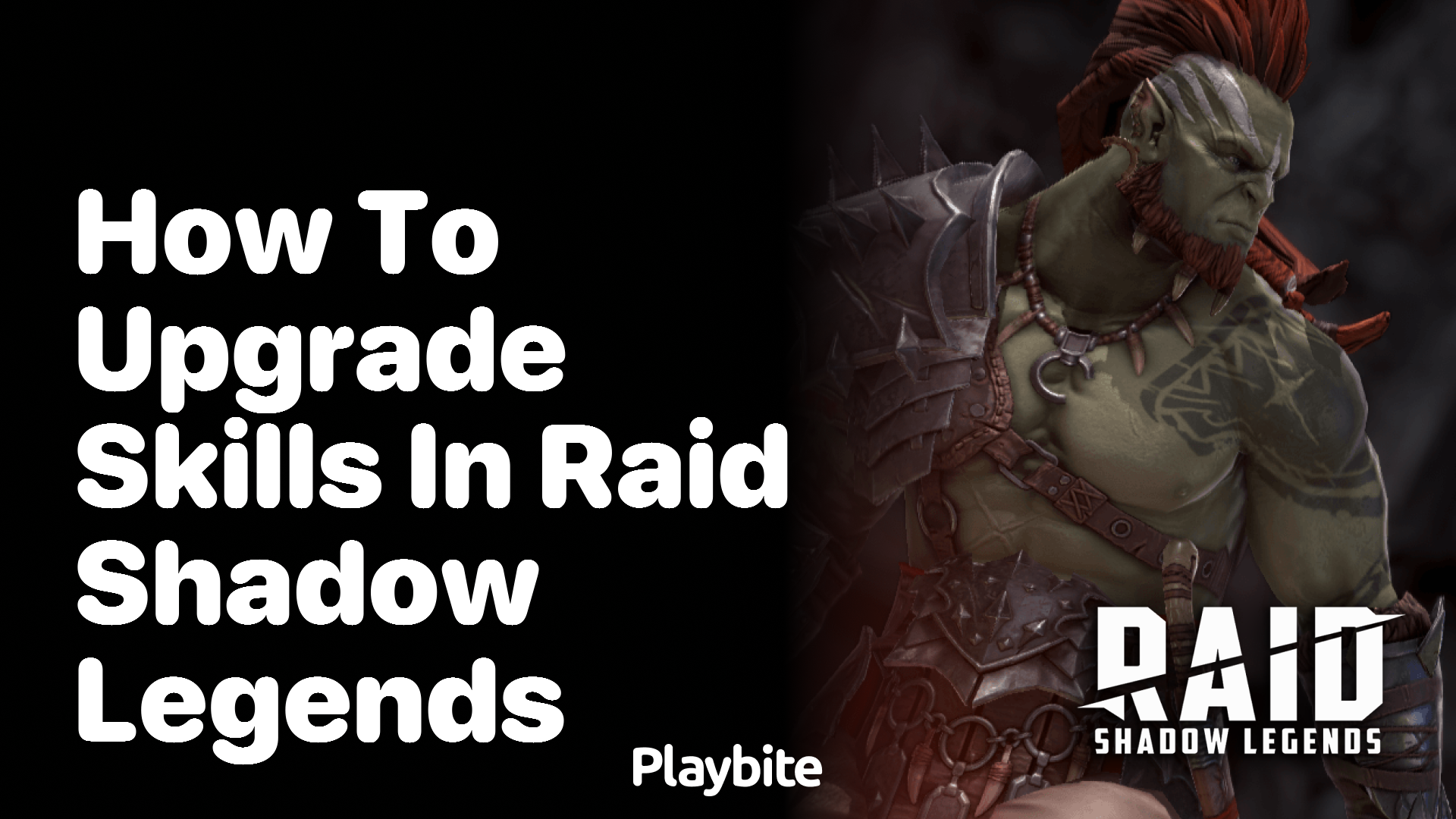 How to upgrade skills in Raid Shadow Legends