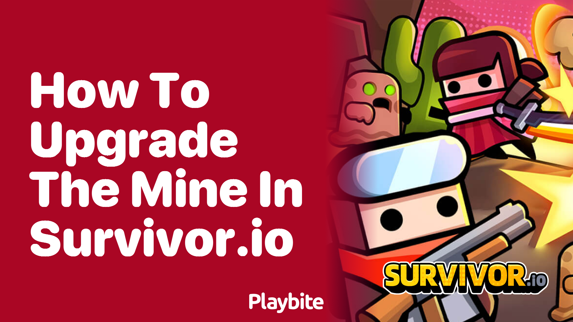 How to Upgrade the Mine in Survivor.io - Playbite